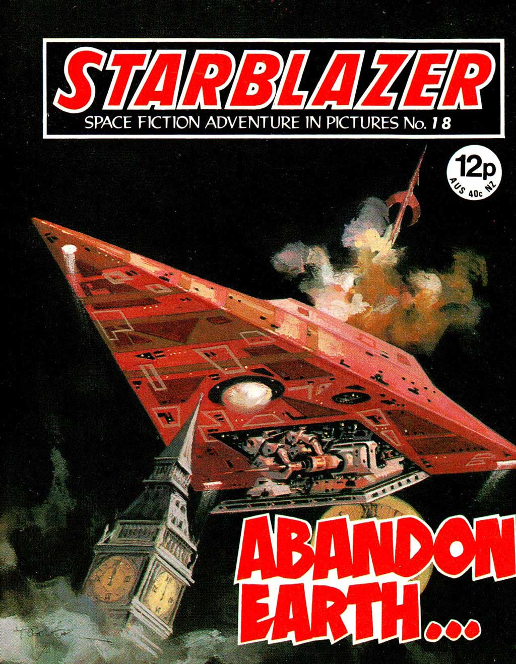 Read online Starblazer comic -  Issue #18 - 1