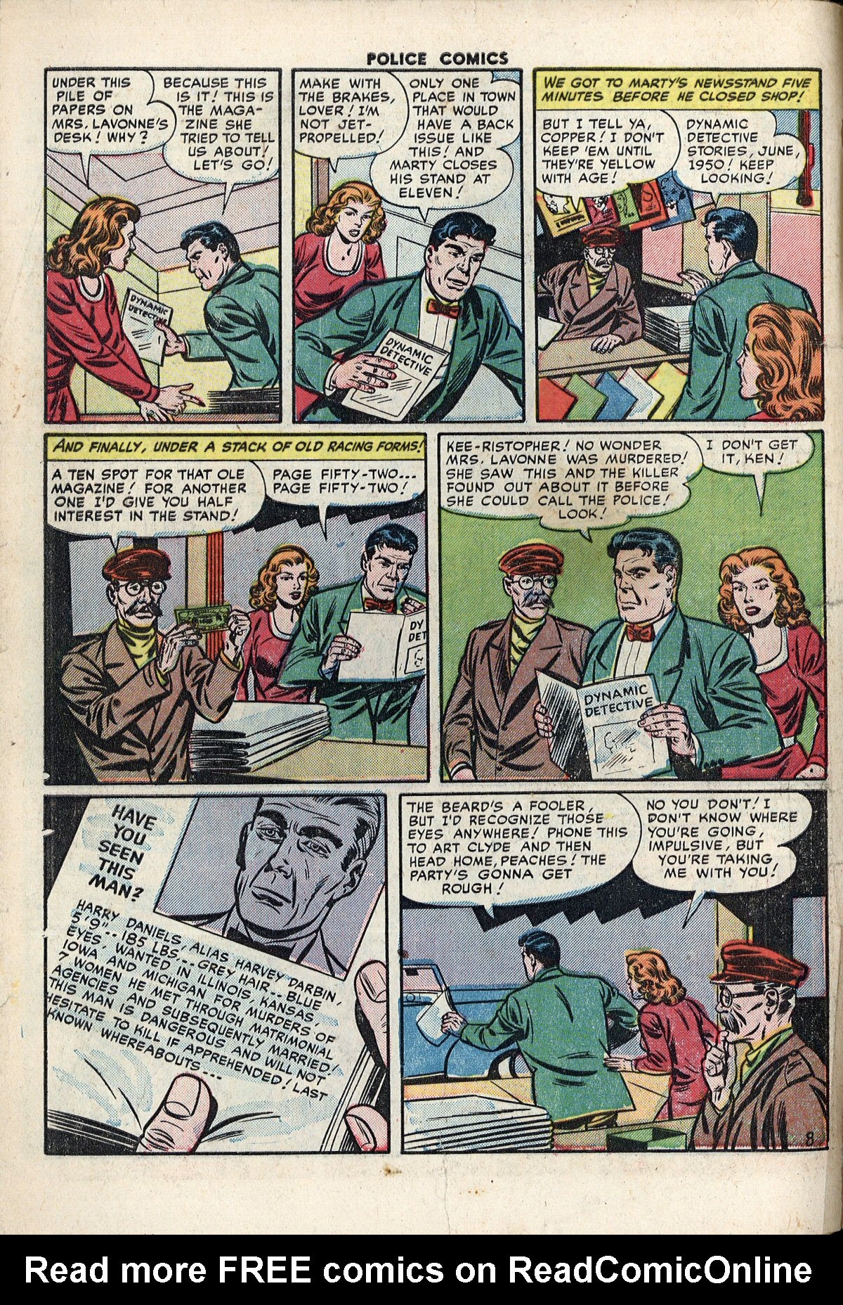 Read online Police Comics comic -  Issue #122 - 10