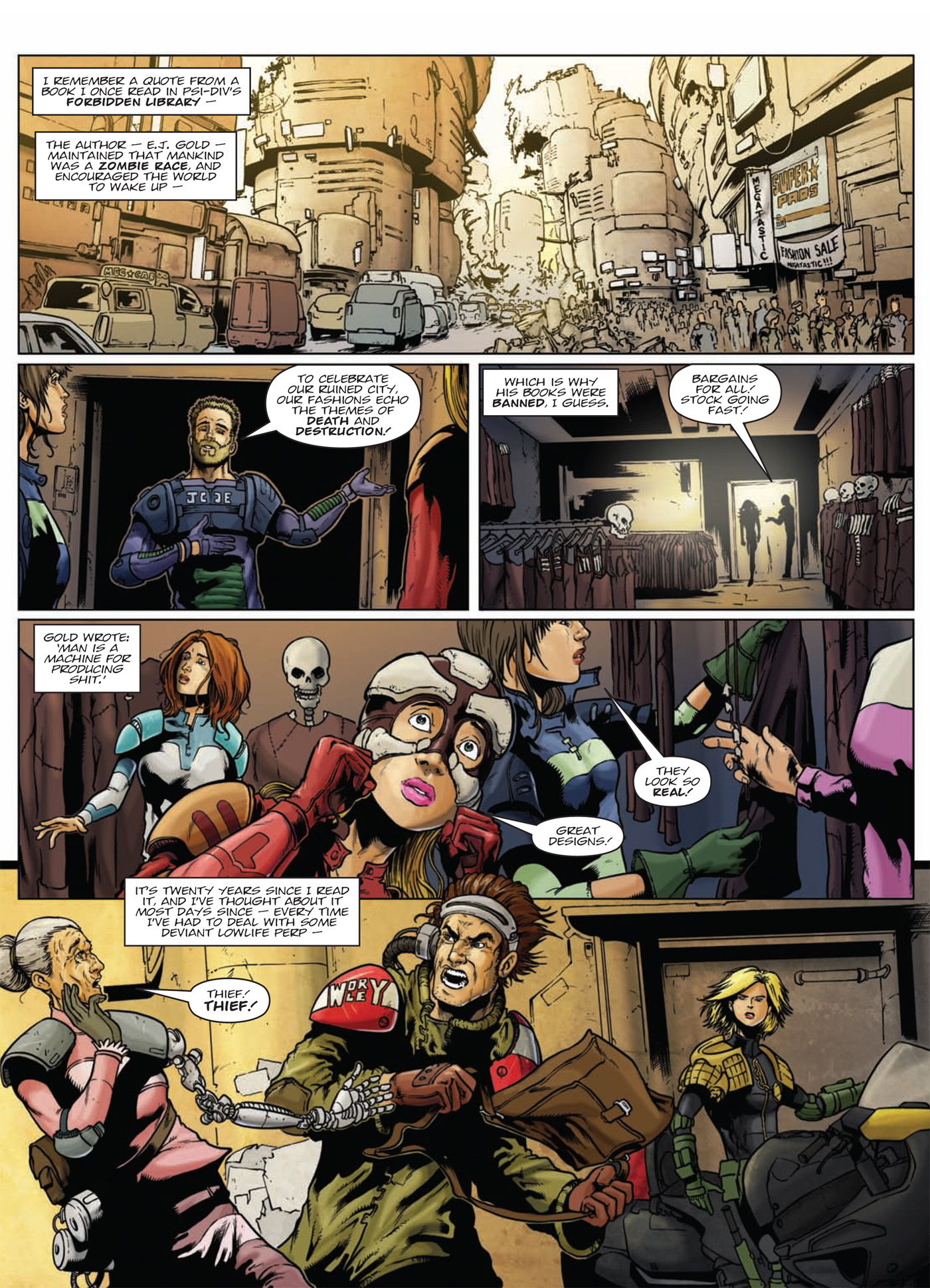 Read online Judge Dredd: Day of Chaos: Fallout comic -  Issue # TPB (Part 1) - 70