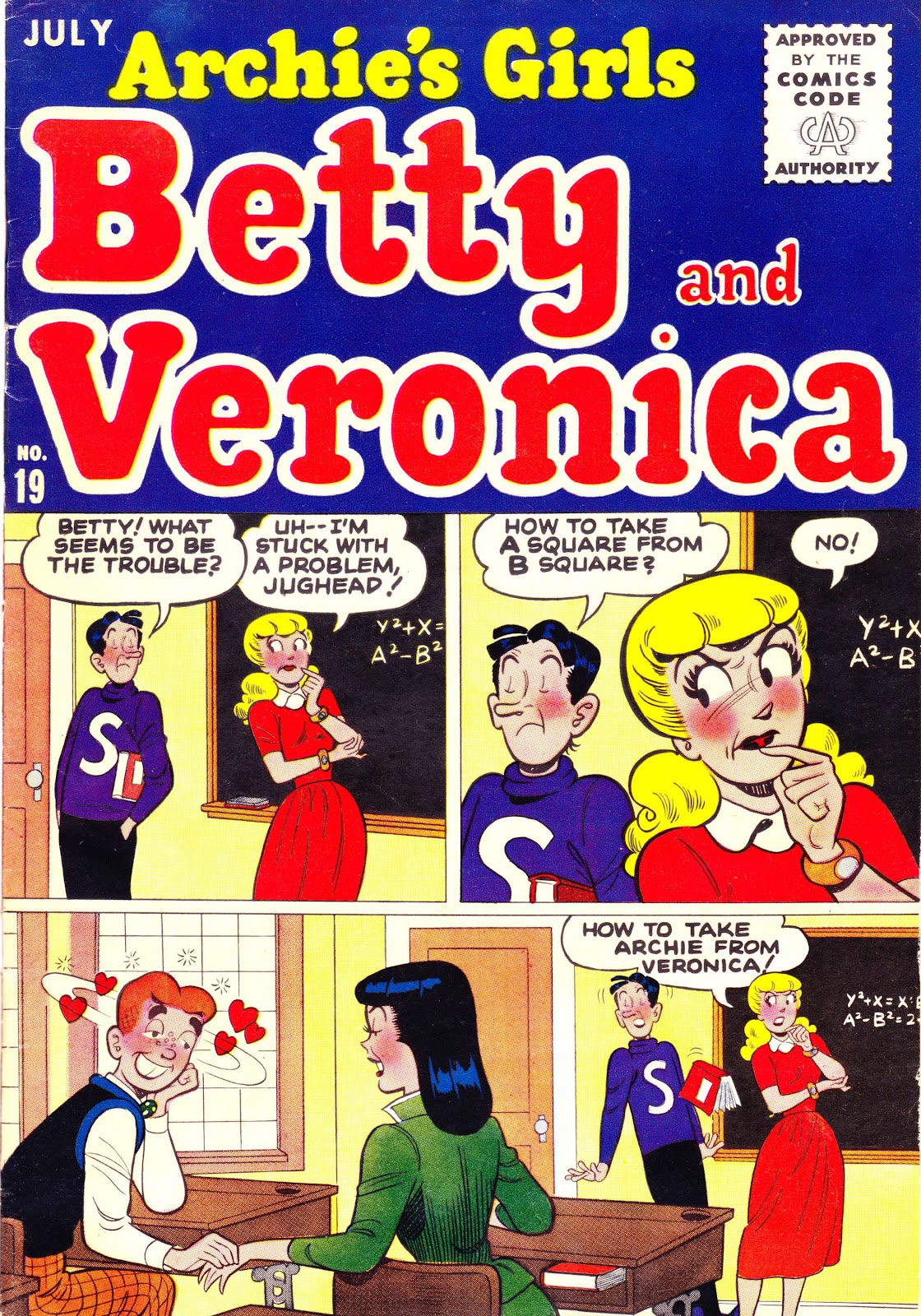 Archie's Girls Betty and Veronica issue 19 - Page 1