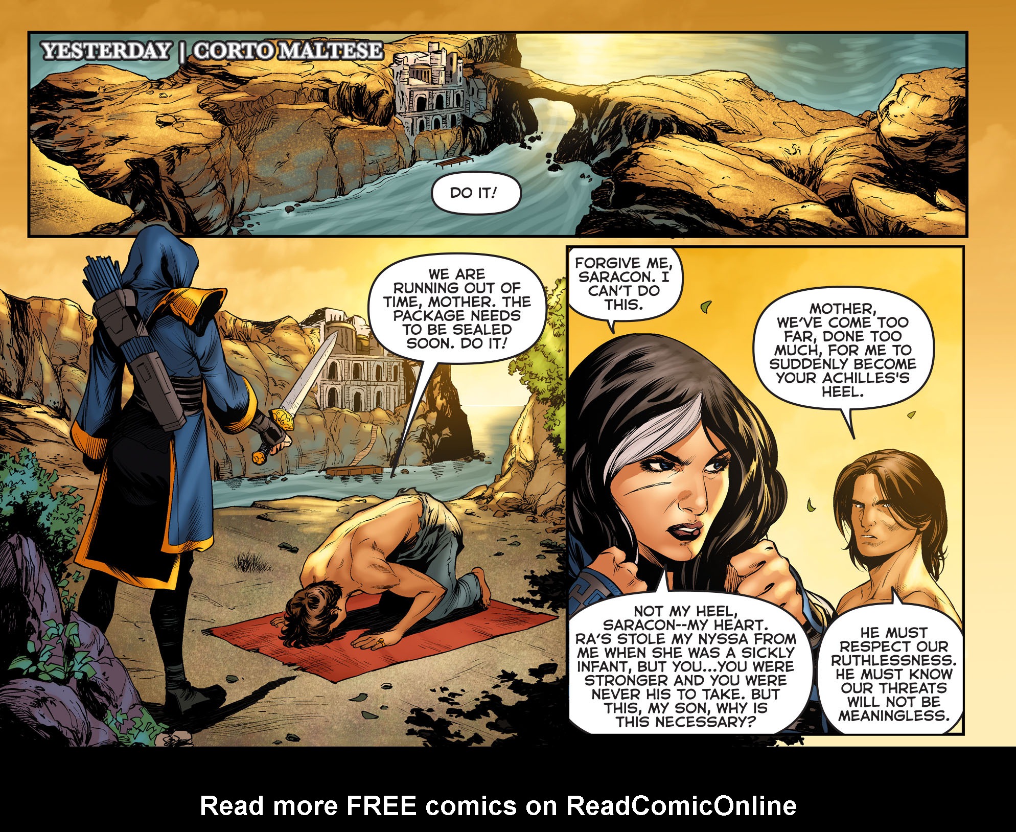 Read online Arrow: The Dark Archer comic -  Issue #1 - 12
