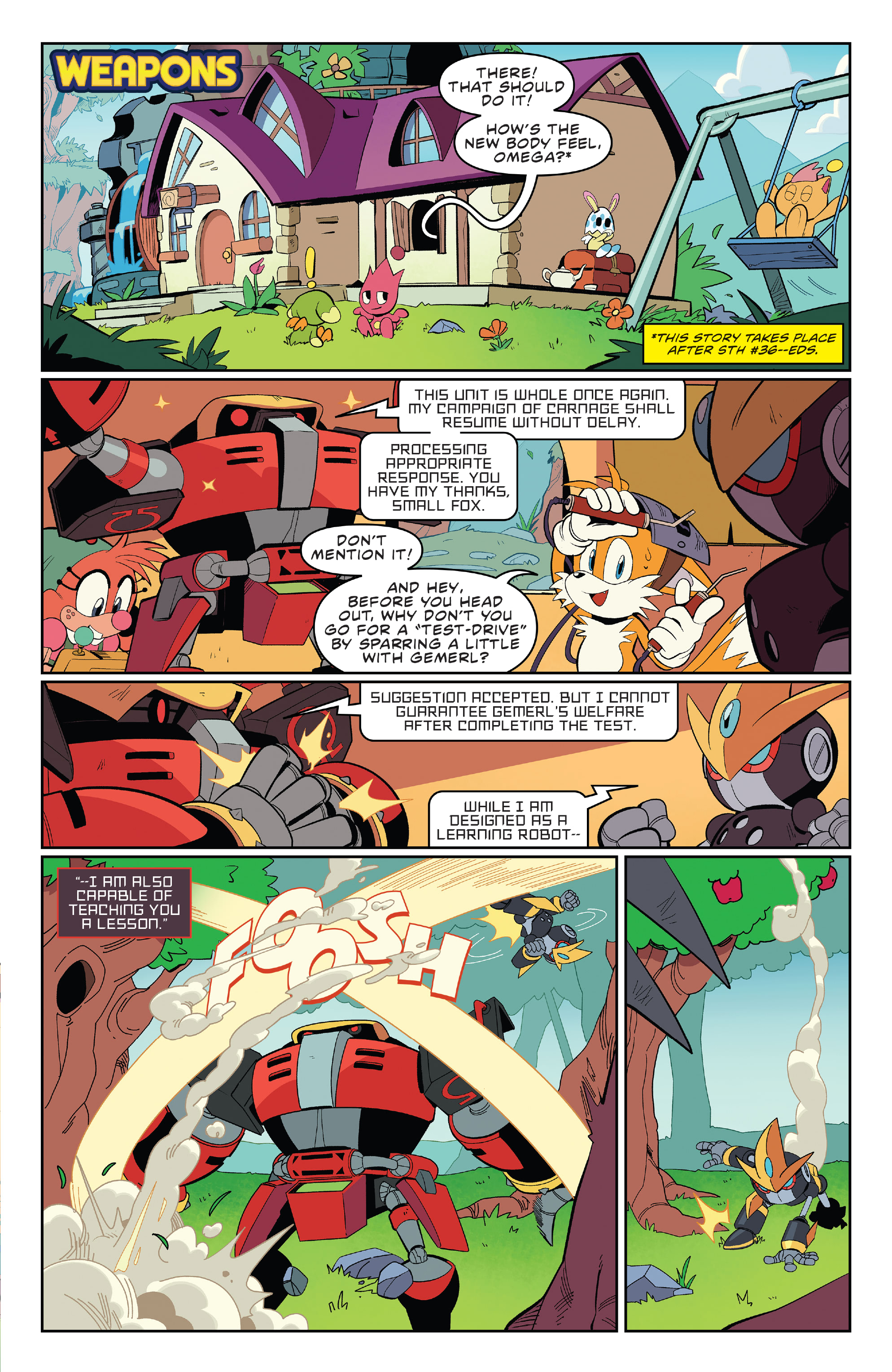 Read online Sonic the Hedgehog (2018) comic -  Issue # Annual 2022 - 13