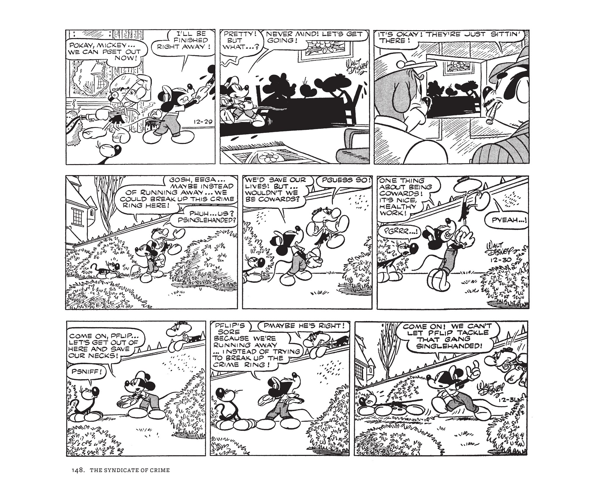 Read online Walt Disney's Mickey Mouse by Floyd Gottfredson comic -  Issue # TPB 10 (Part 2) - 48