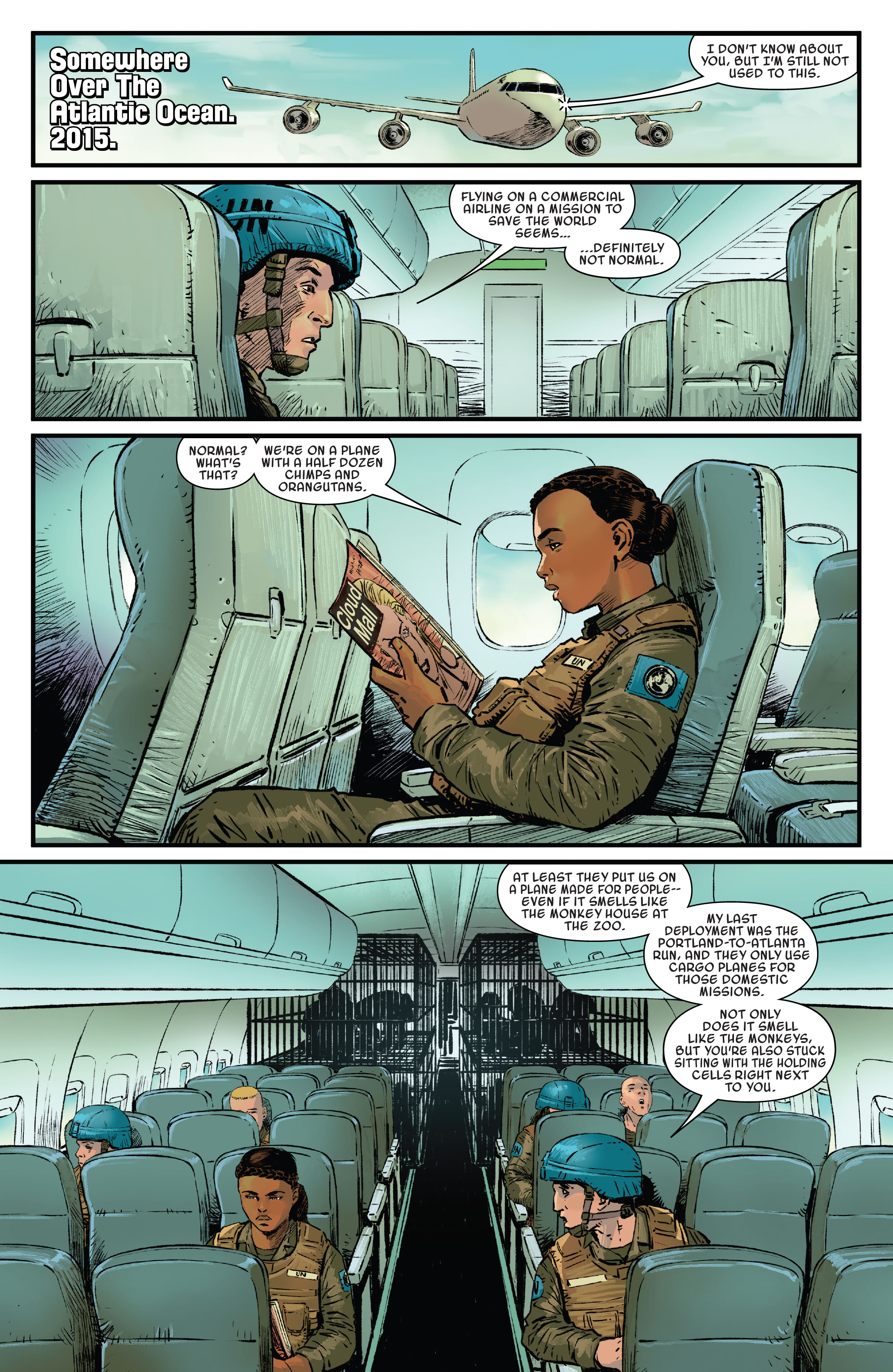 Read online Planet of the Apes (2023) comic -  Issue #1 - 7