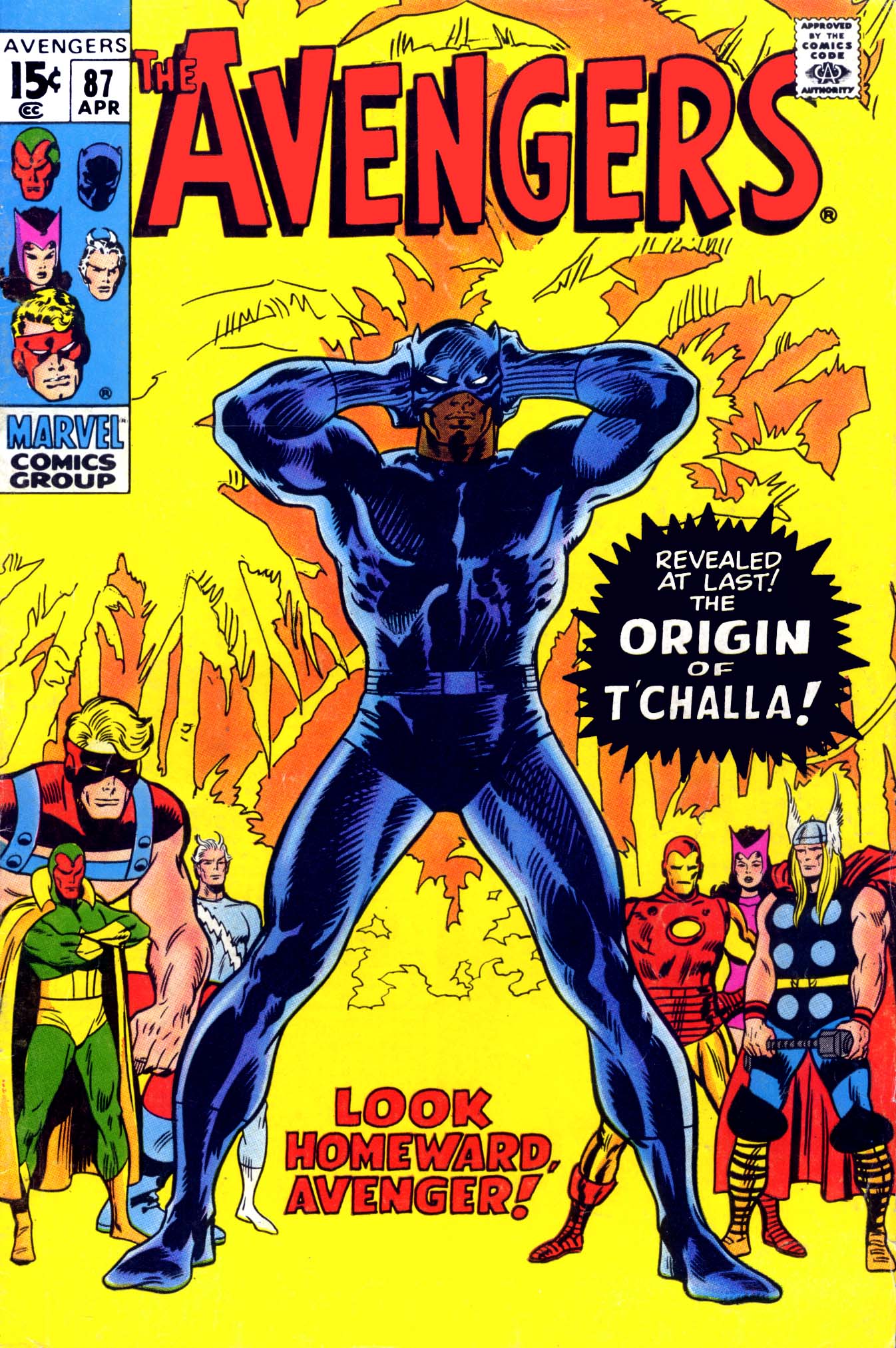 Read online The Avengers (1963) comic -  Issue #87 - 1