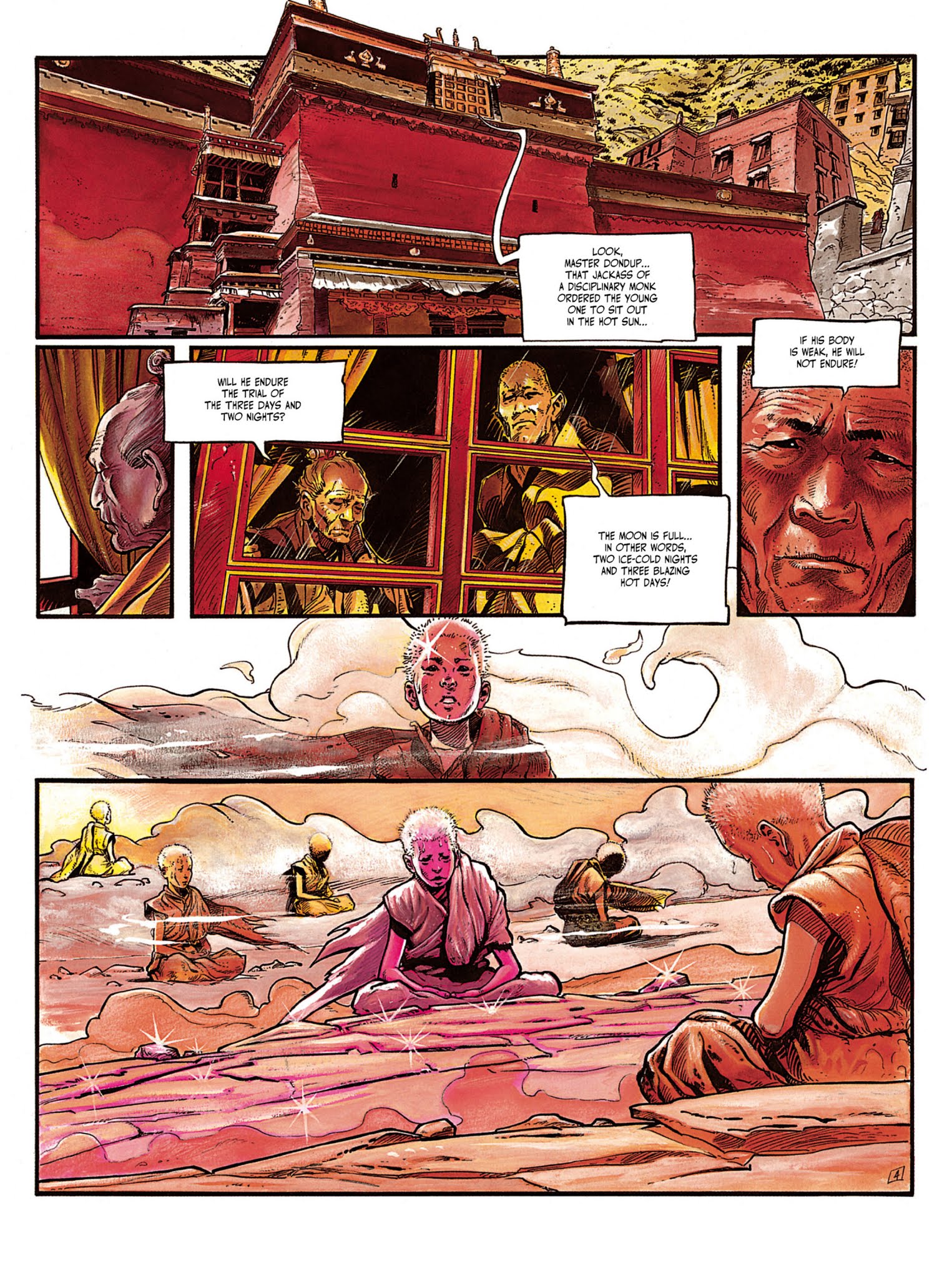Read online The White Lama comic -  Issue #3 - 8