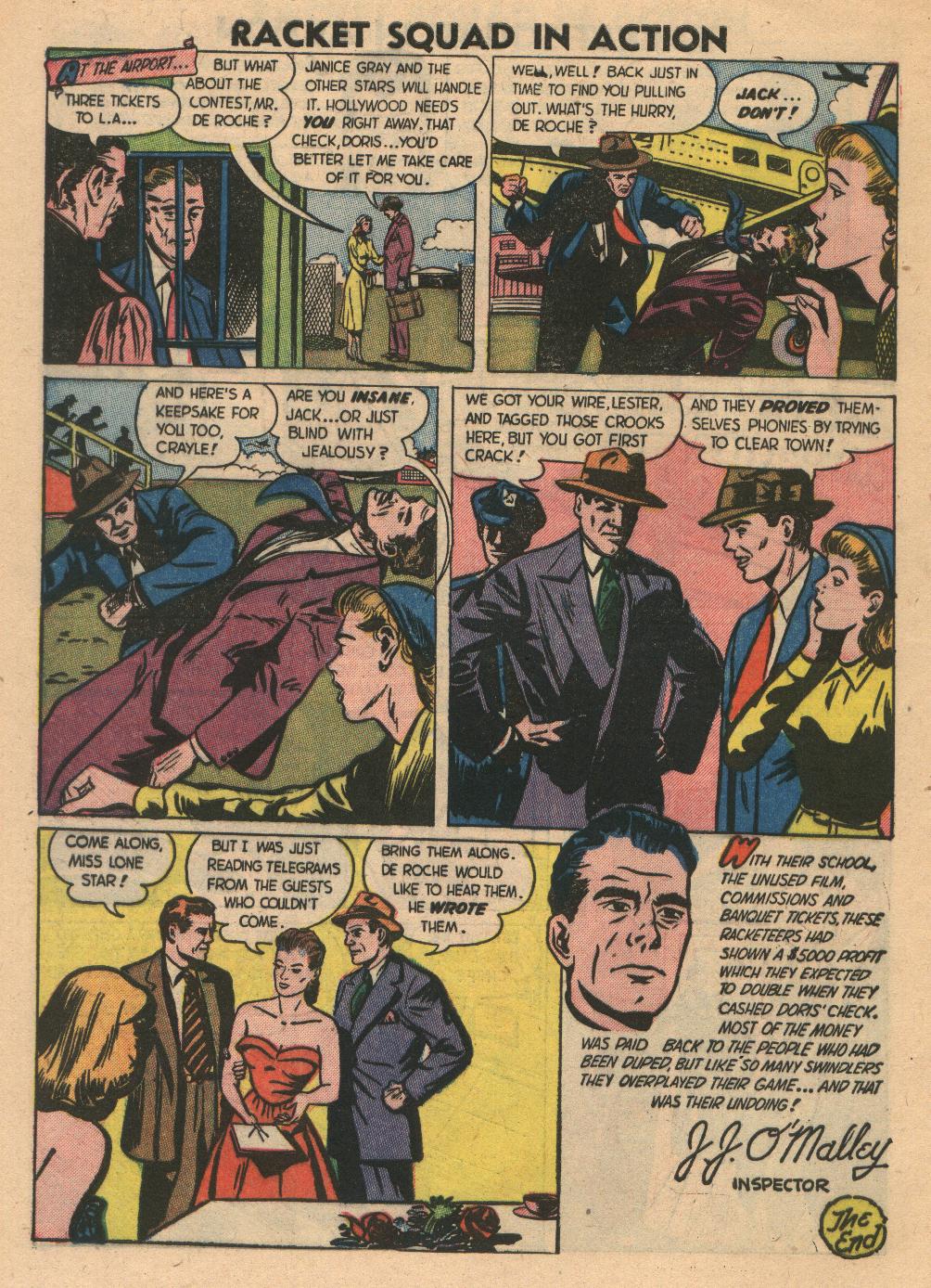 Read online Racket Squad in Action comic -  Issue #2 - 8