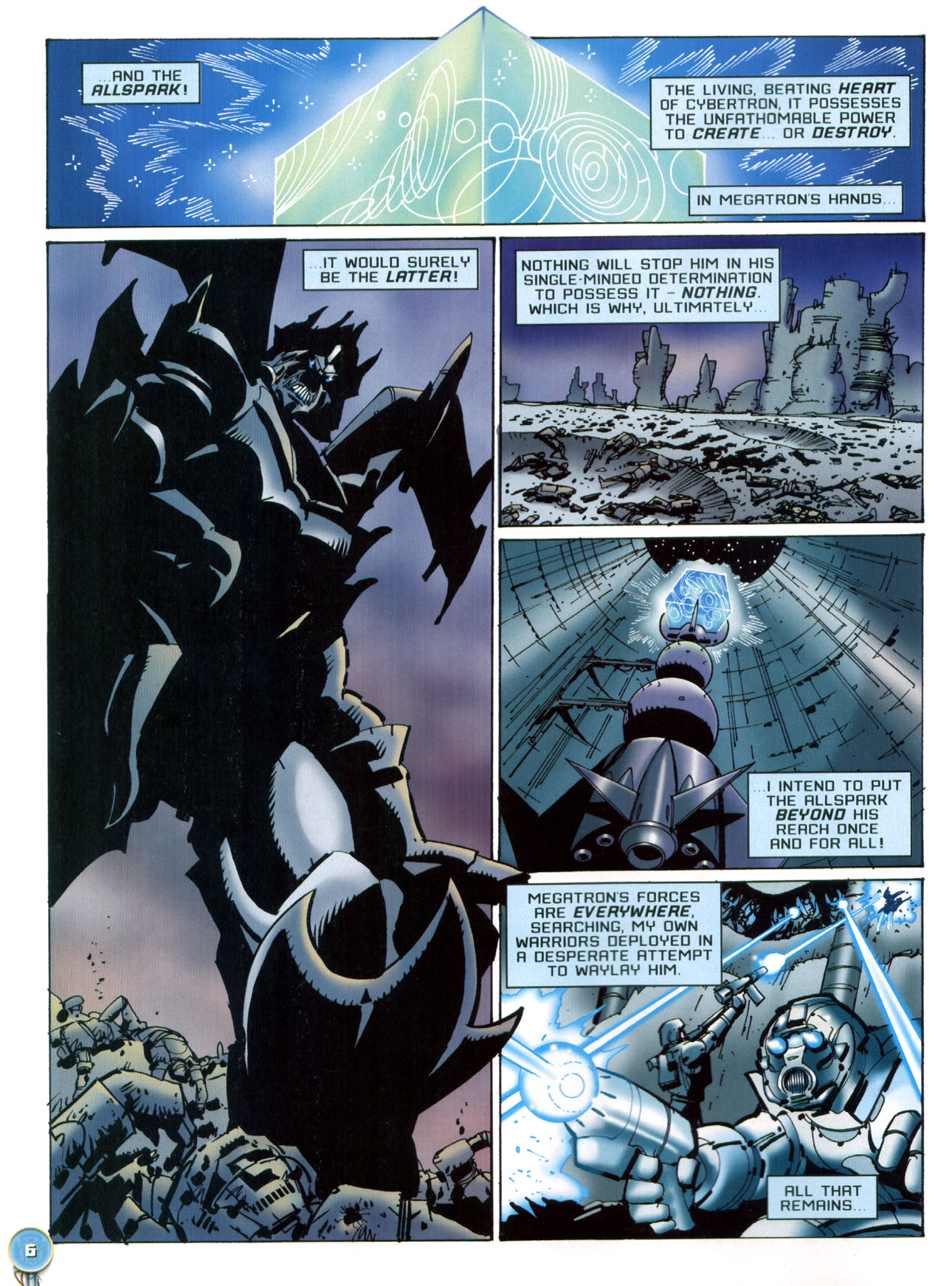 Read online Transformers: Robots in Disguise (2007) comic -  Issue #1 - 6