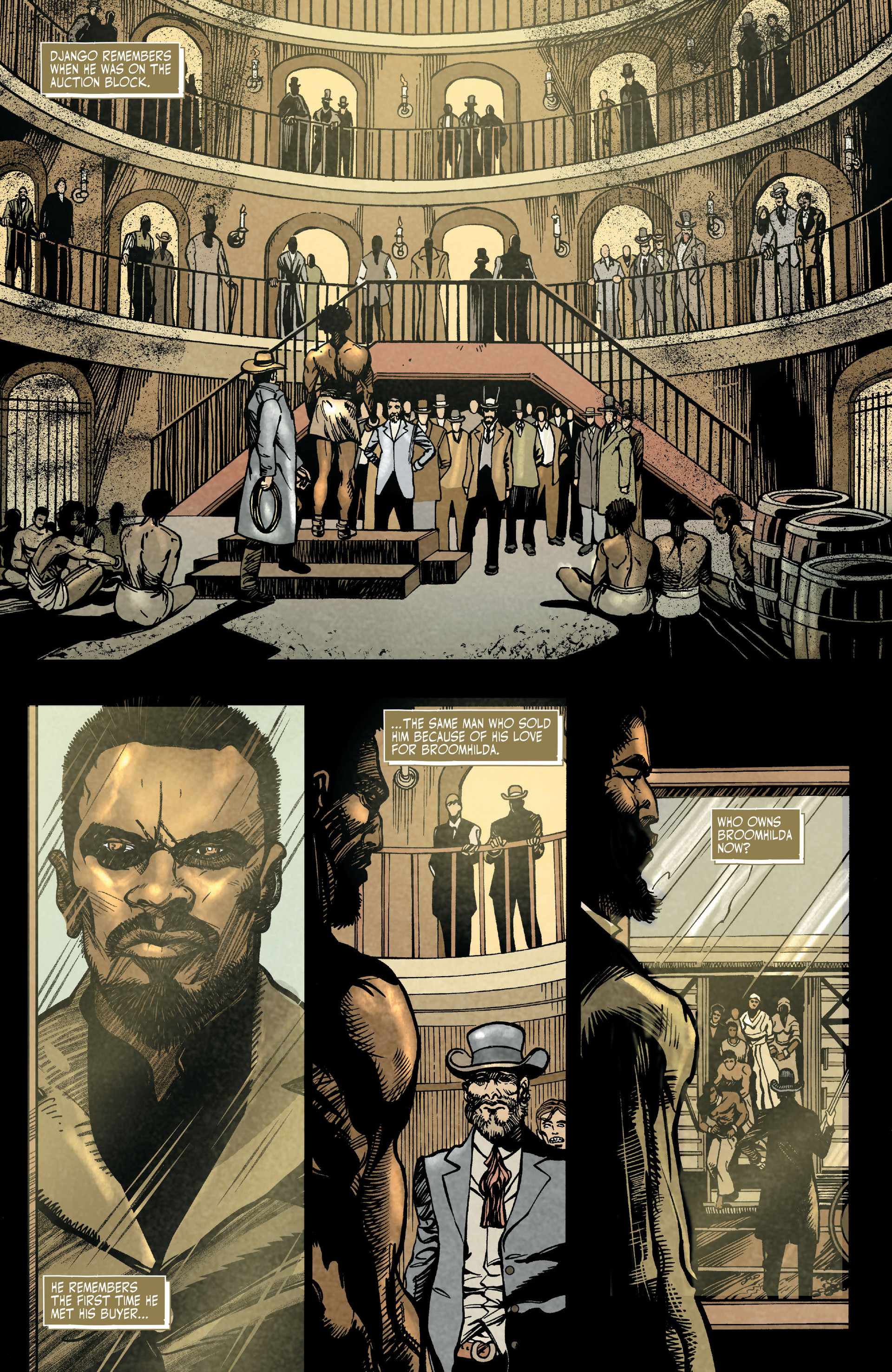 Read online Django Unchained comic -  Issue #3 - 24