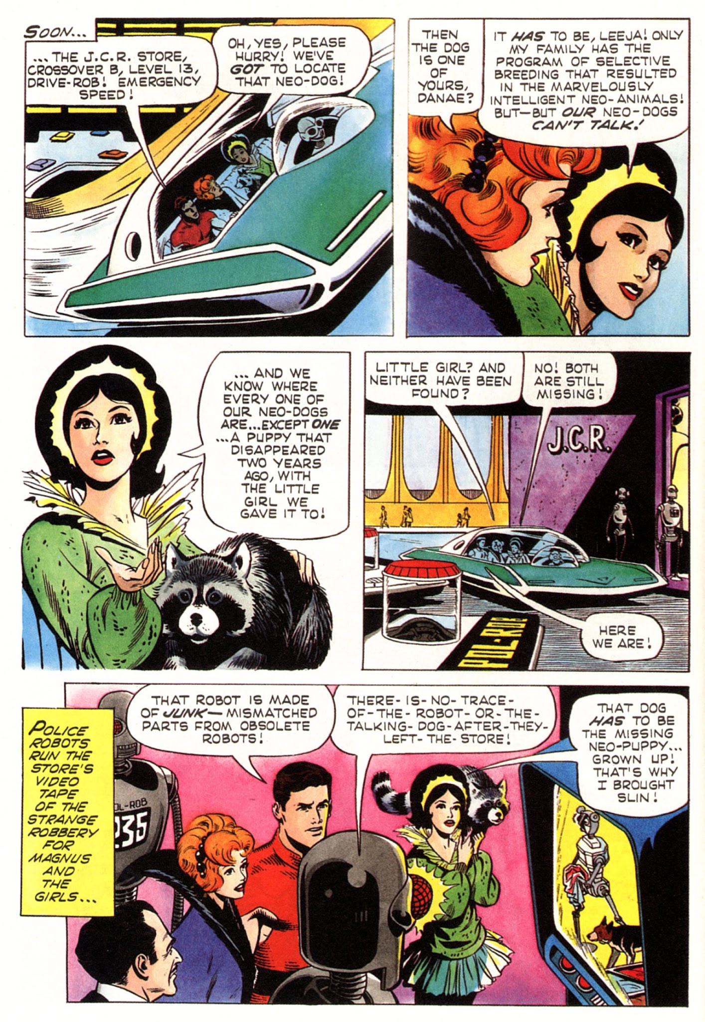 Read online Vintage Magnus, Robot Fighter comic -  Issue #4 - 5