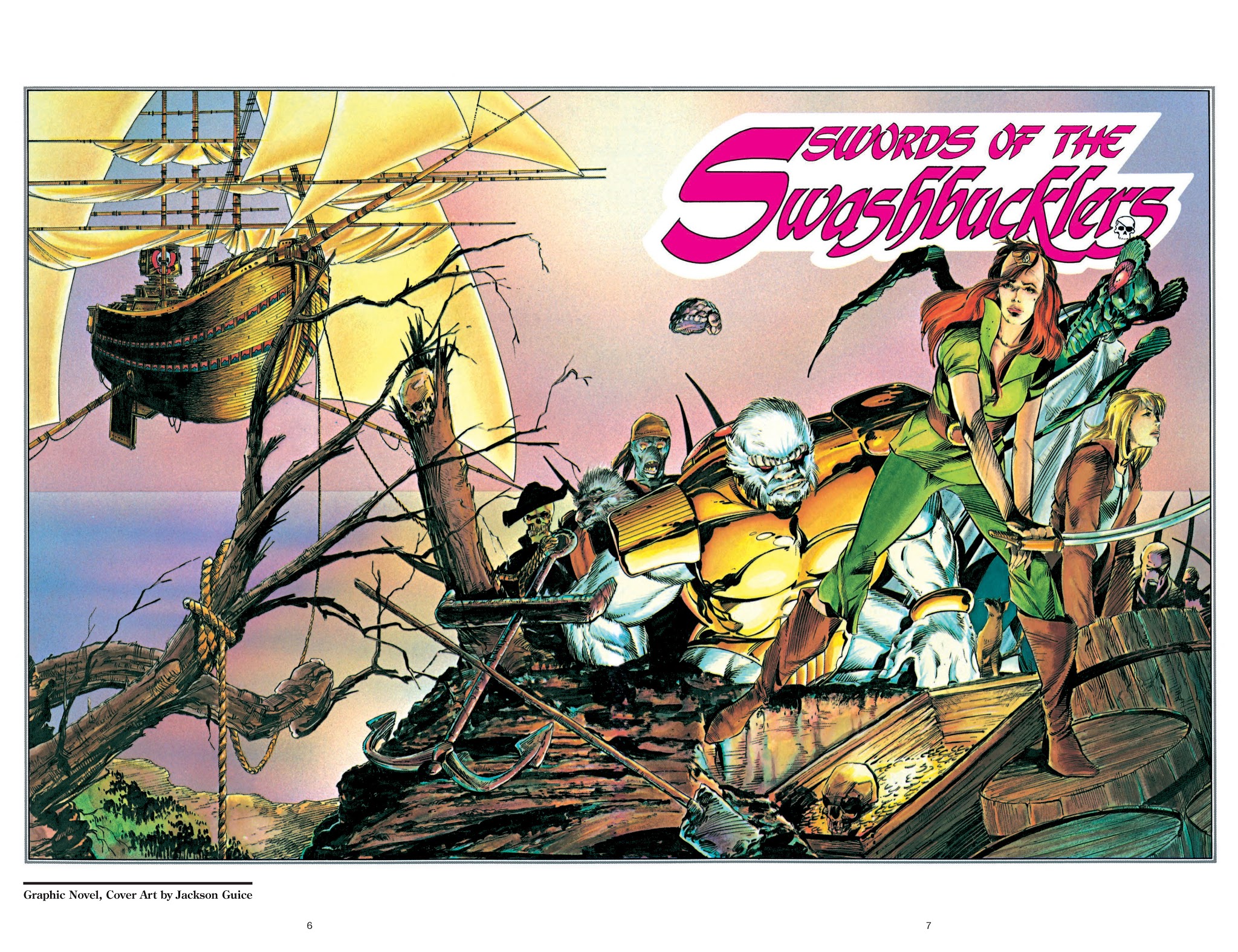 Read online Swords of the Swashbucklers comic -  Issue # TPB - 7