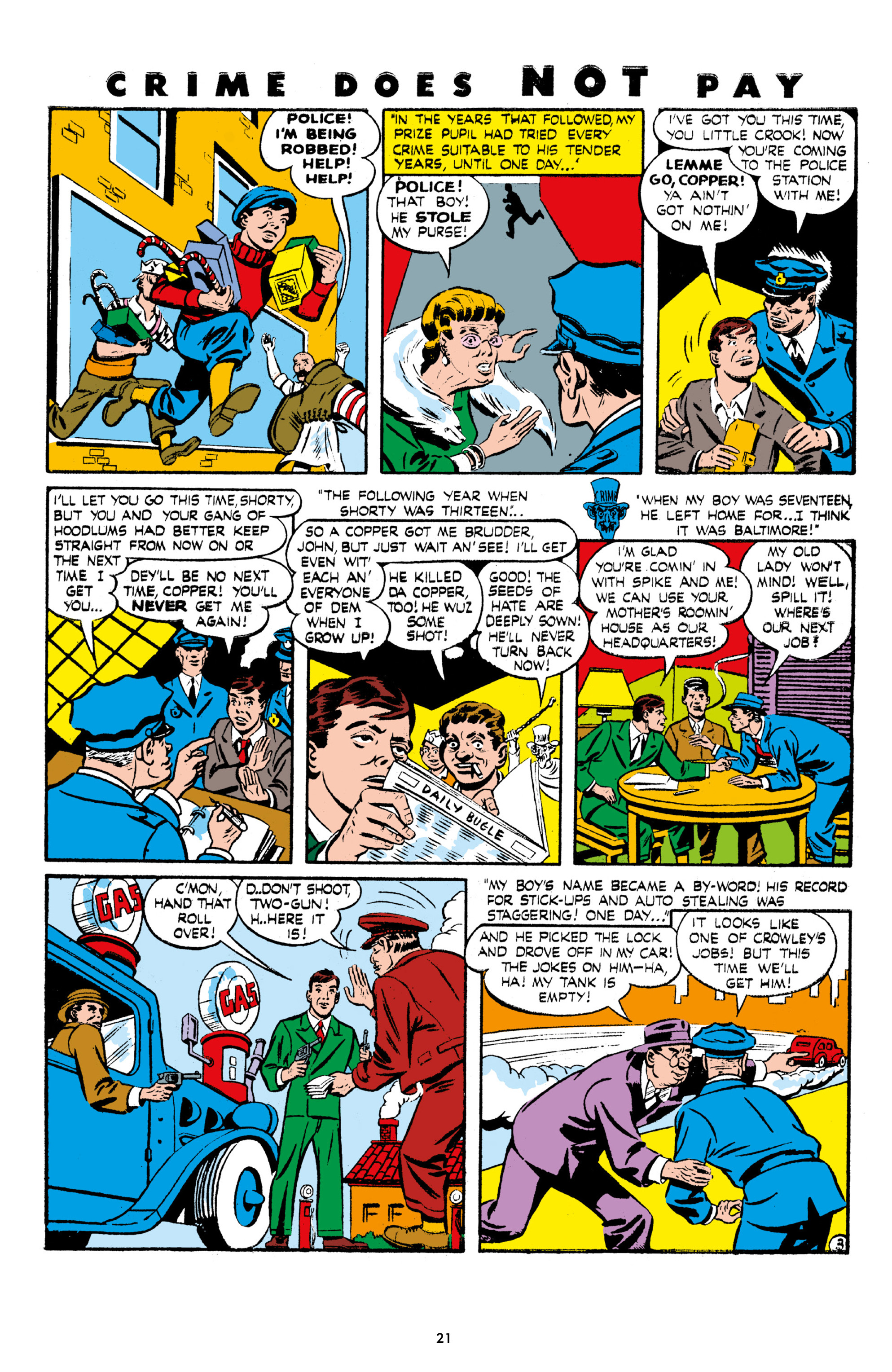 Read online Crime Does Not Pay Archives comic -  Issue # TPB 7 (Part 1) - 23