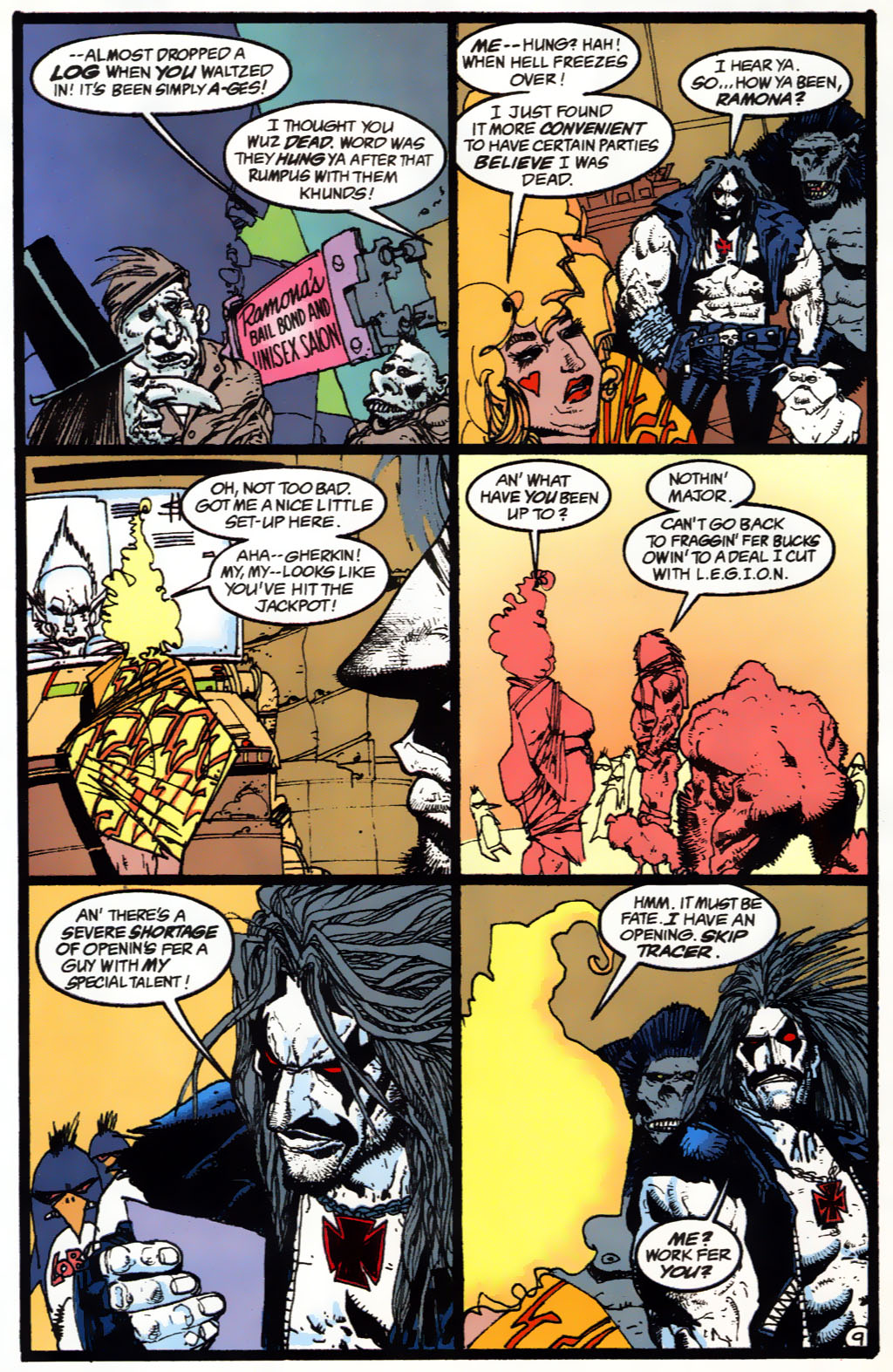 Read online Lobo's Back comic -  Issue #1 - 15