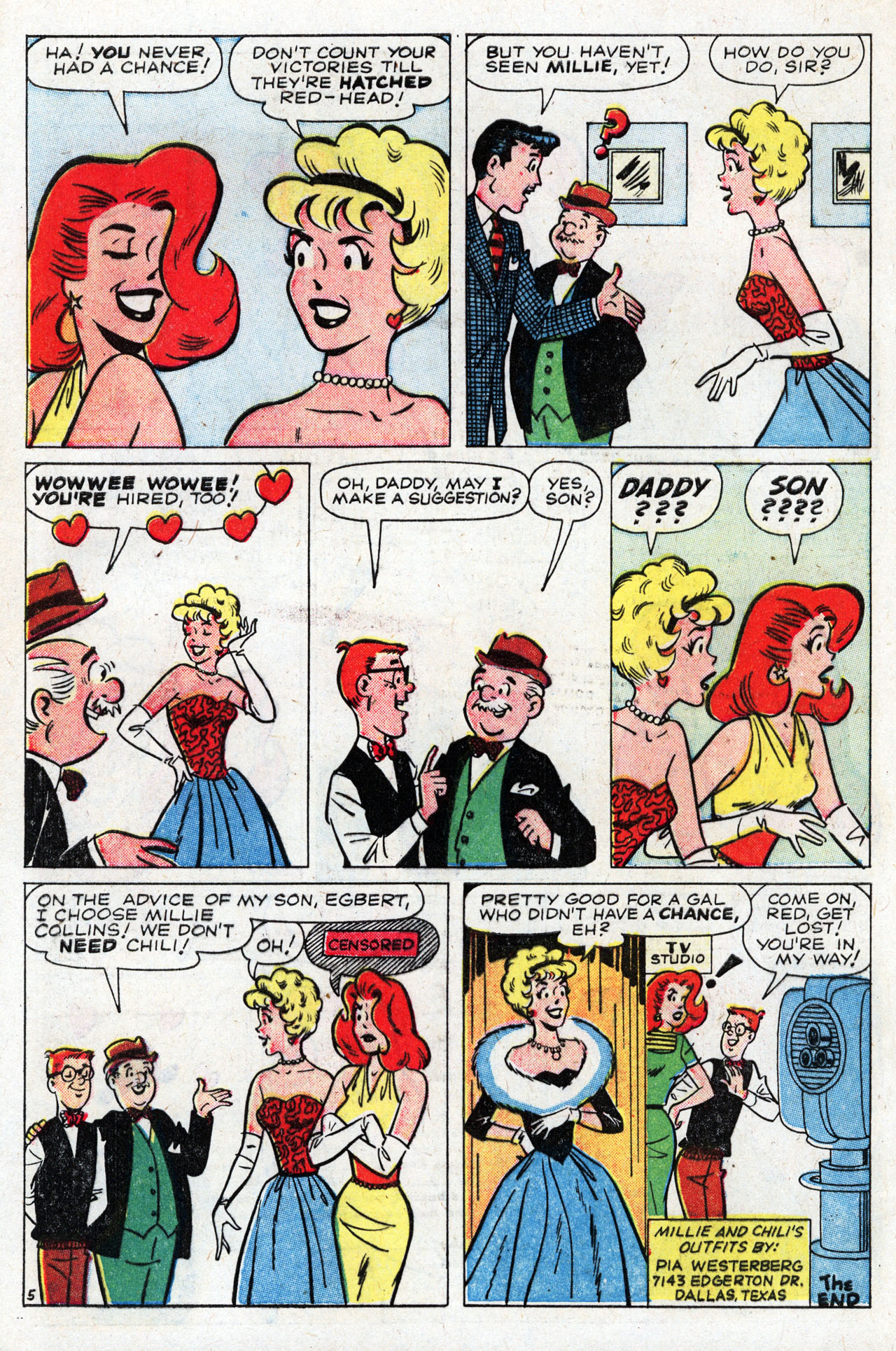 Read online Millie the Model comic -  Issue #100 - 32