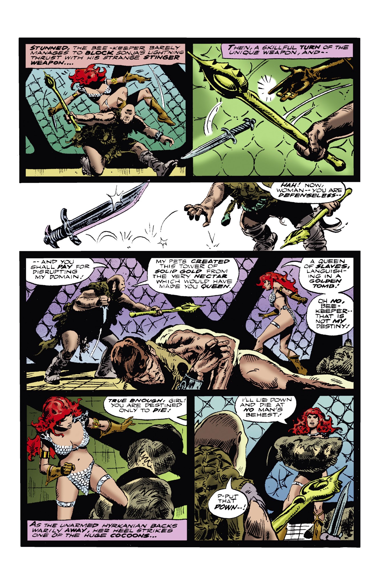 Read online The Adventures of Red Sonja comic -  Issue # TPB 2 - 107