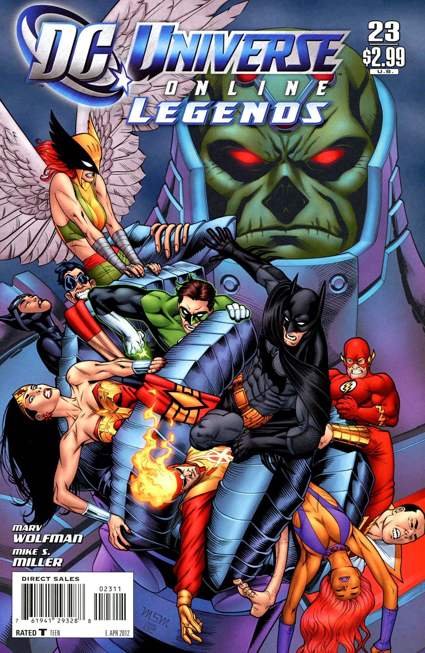 Read online DC Universe Online: Legends comic -  Issue #23 - 1