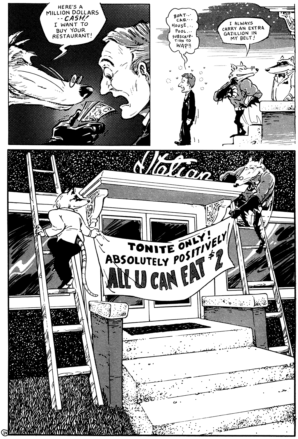 Read online Teenage Mutant Ninja Turtles (1984) comic -  Issue #23 - 25