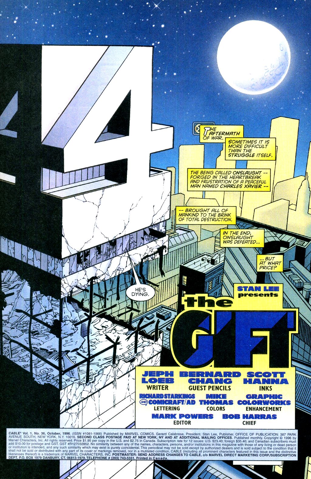 Read online Cable (1993) comic -  Issue #36 - 2