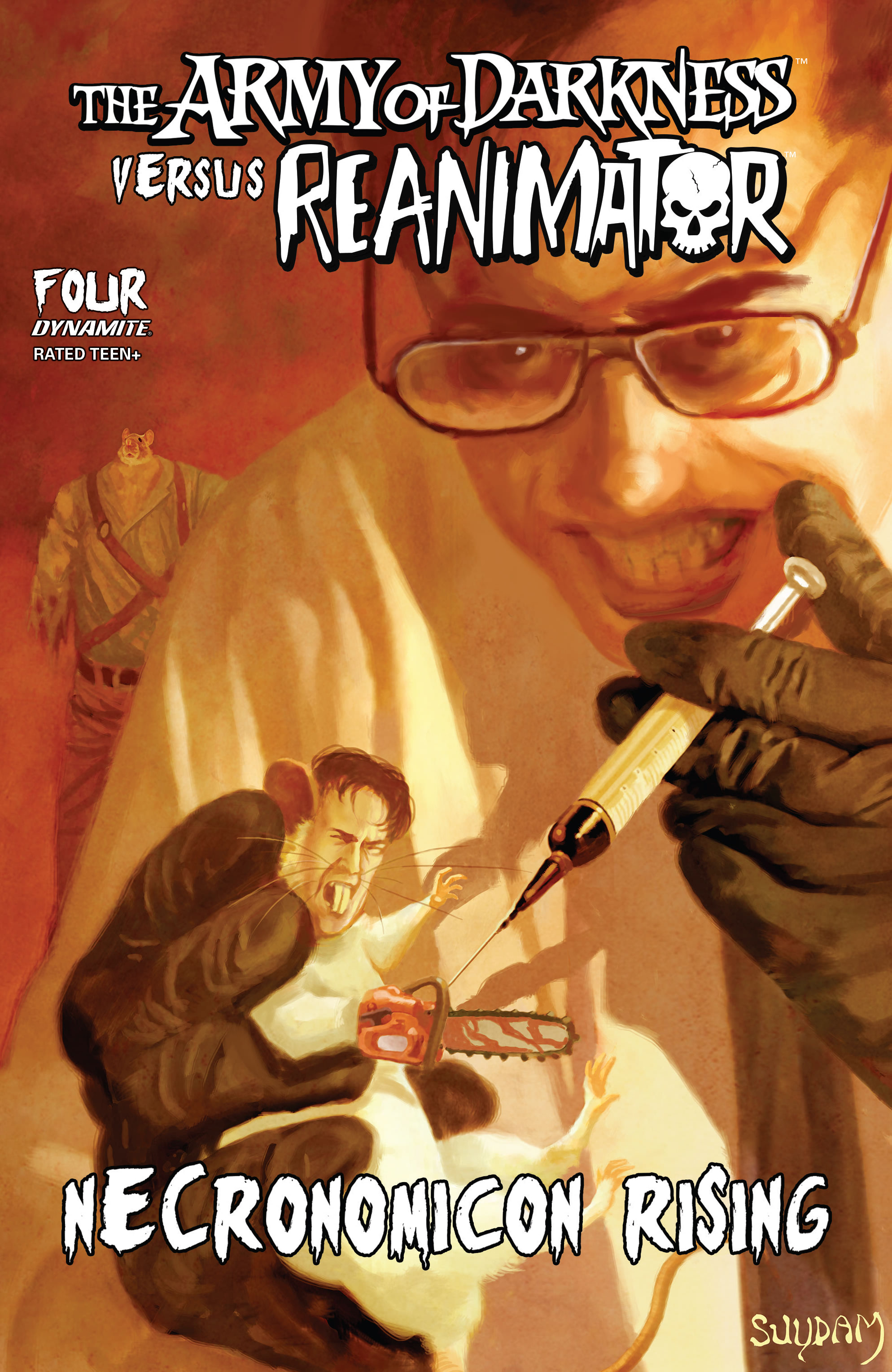 Read online Army of Darkness Vs. Reanimator: Necronomicon Rising comic -  Issue #4 - 3