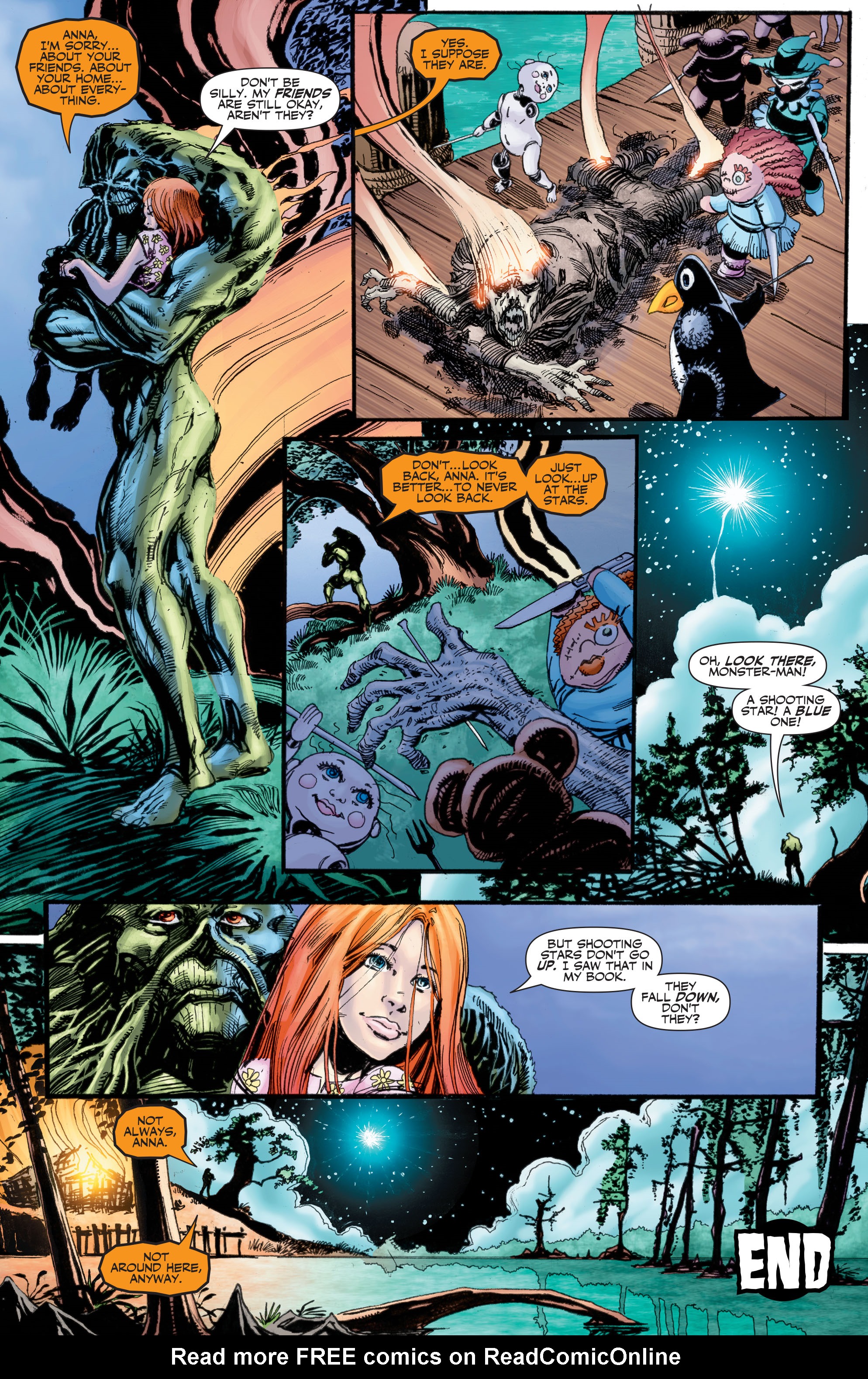 Read online Swamp Thing: New Roots comic -  Issue #8 - 9