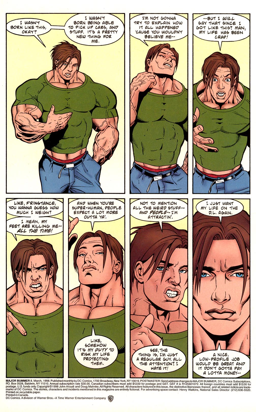 Read online Major Bummer comic -  Issue #8 - 2