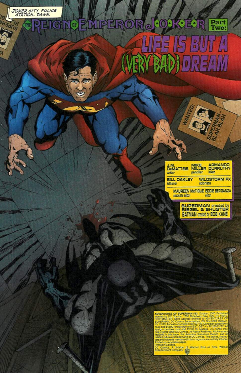 Read online Adventures of Superman (1987) comic -  Issue #583 - 2