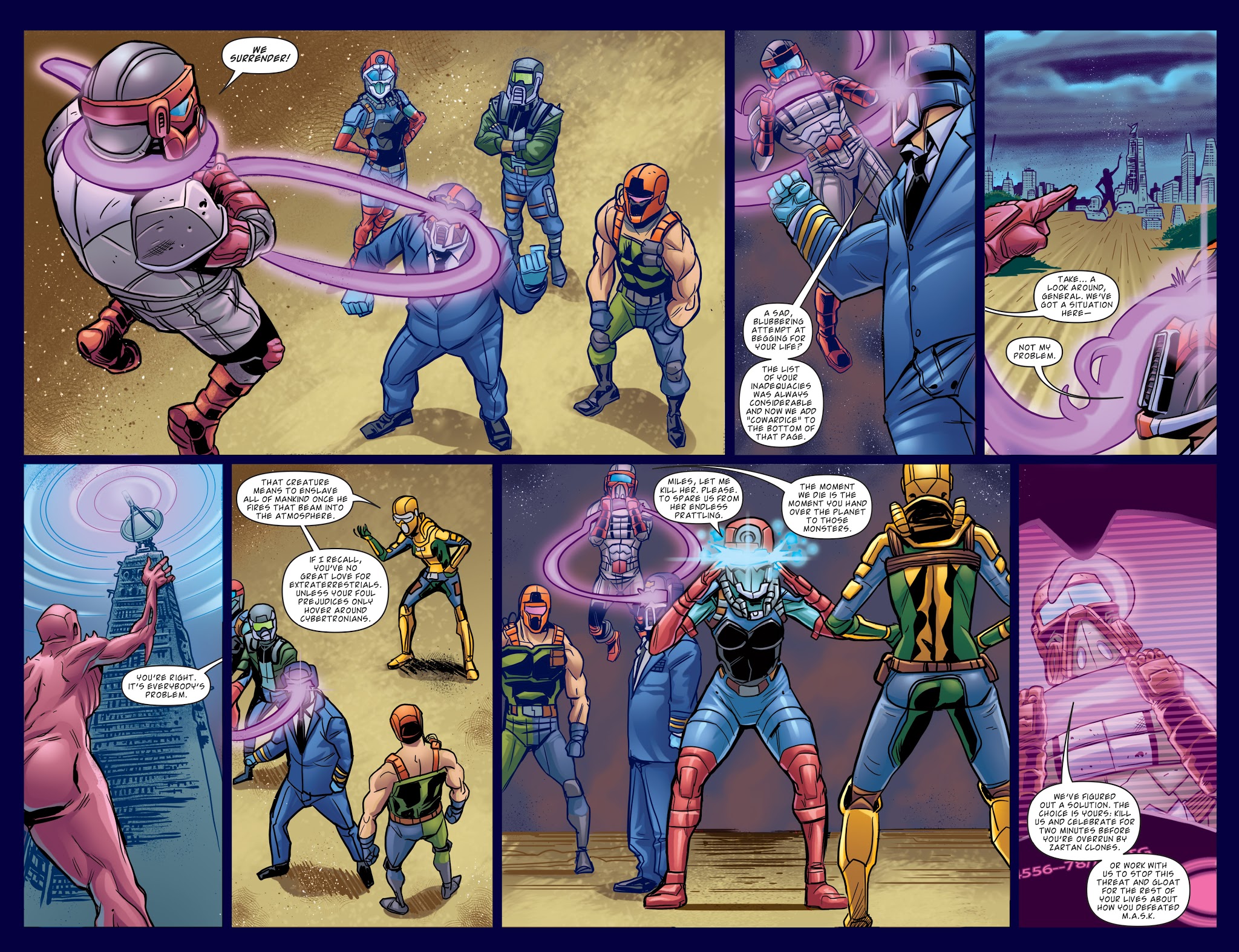 Read online M.A.S.K.: Mobile Armored Strike Kommand comic -  Issue #10 - 6