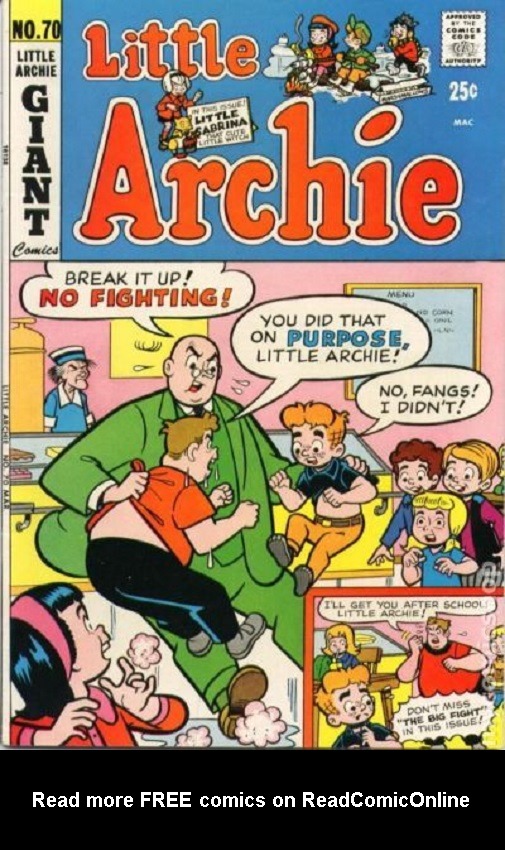 Read online The Adventures of Little Archie comic -  Issue #70 - 1