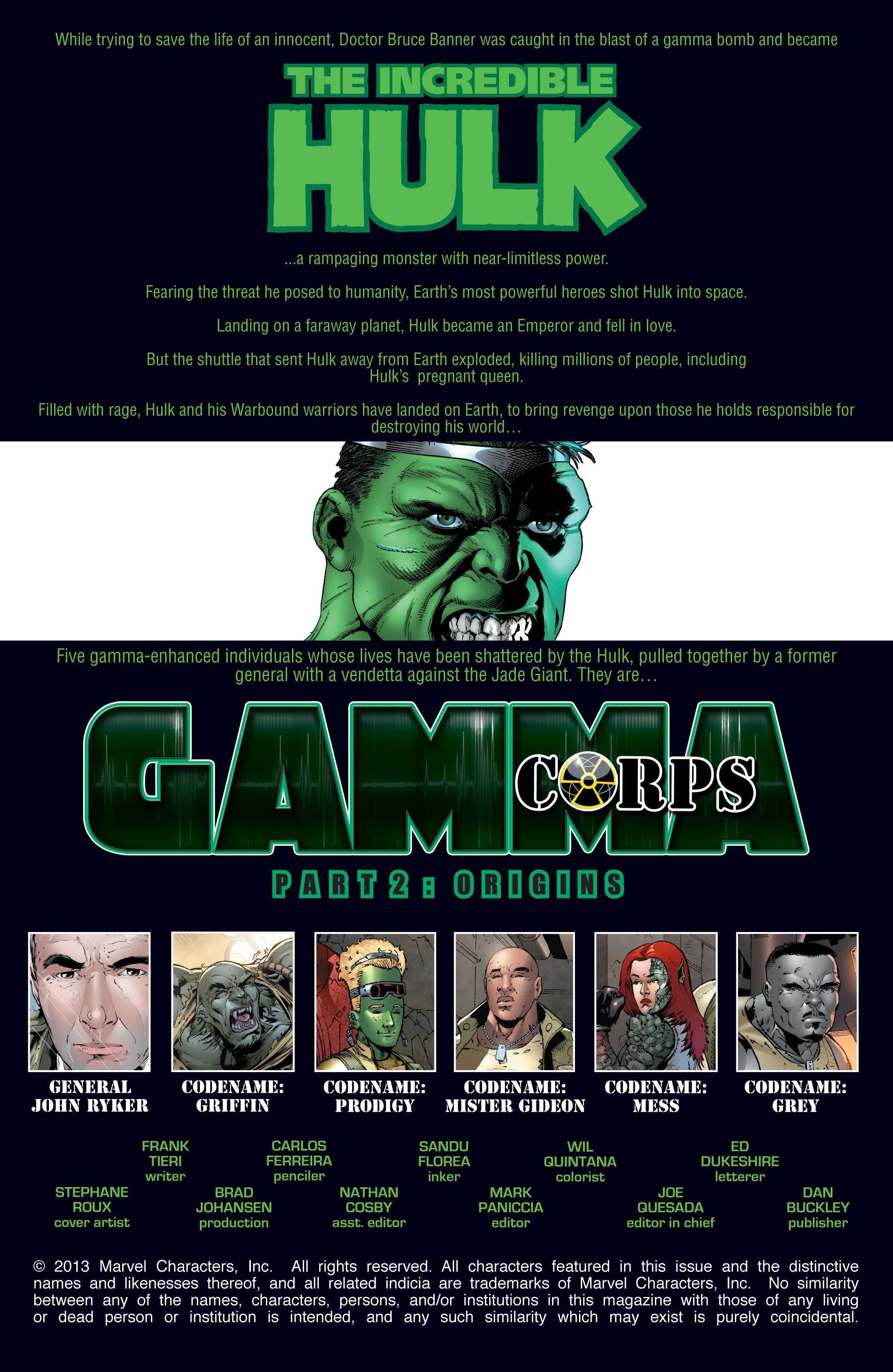 Read online World War Hulk: Gamma Corps comic -  Issue #2 - 2