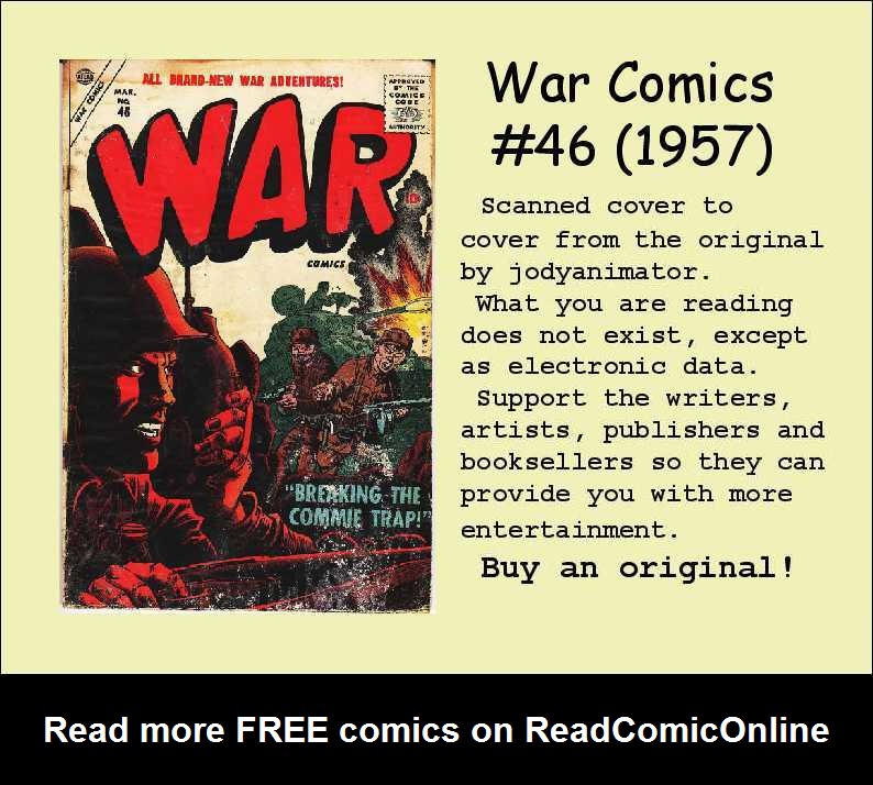 Read online War Comics comic -  Issue #46 - 37