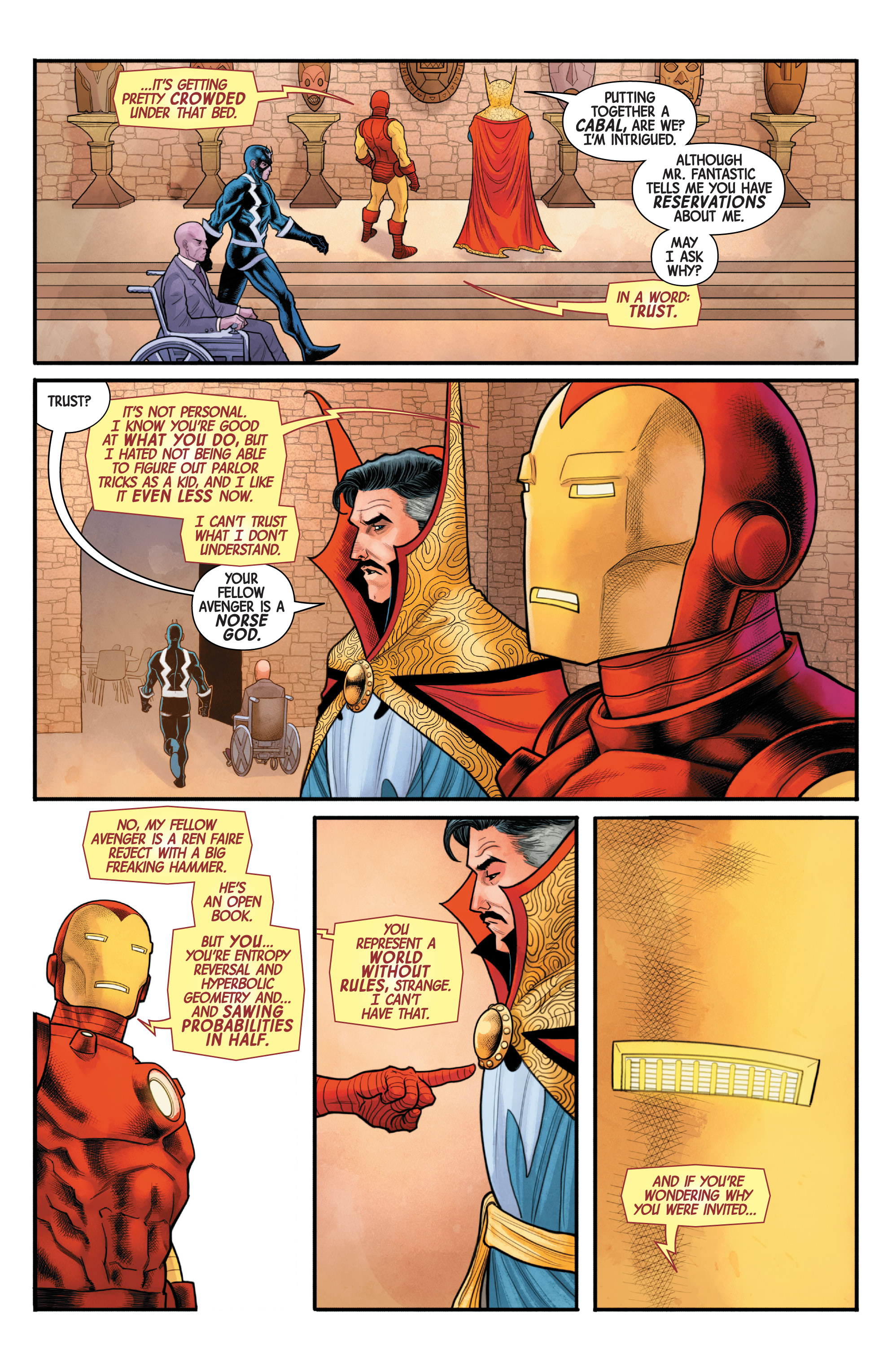 Read online Death of Doctor Strange: One-Shots comic -  Issue # Avengers - 4