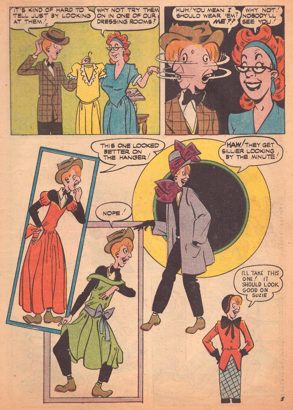 Read online Suzie Comics comic -  Issue #64 - 7