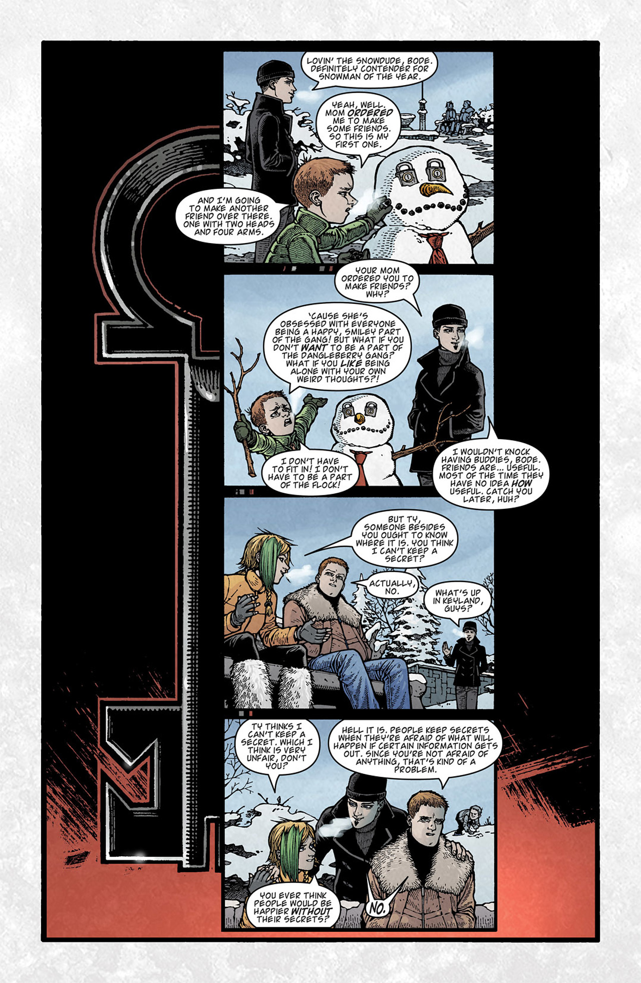 Read online Locke & Key: Keys to the Kingdom comic -  Issue #1 - 5