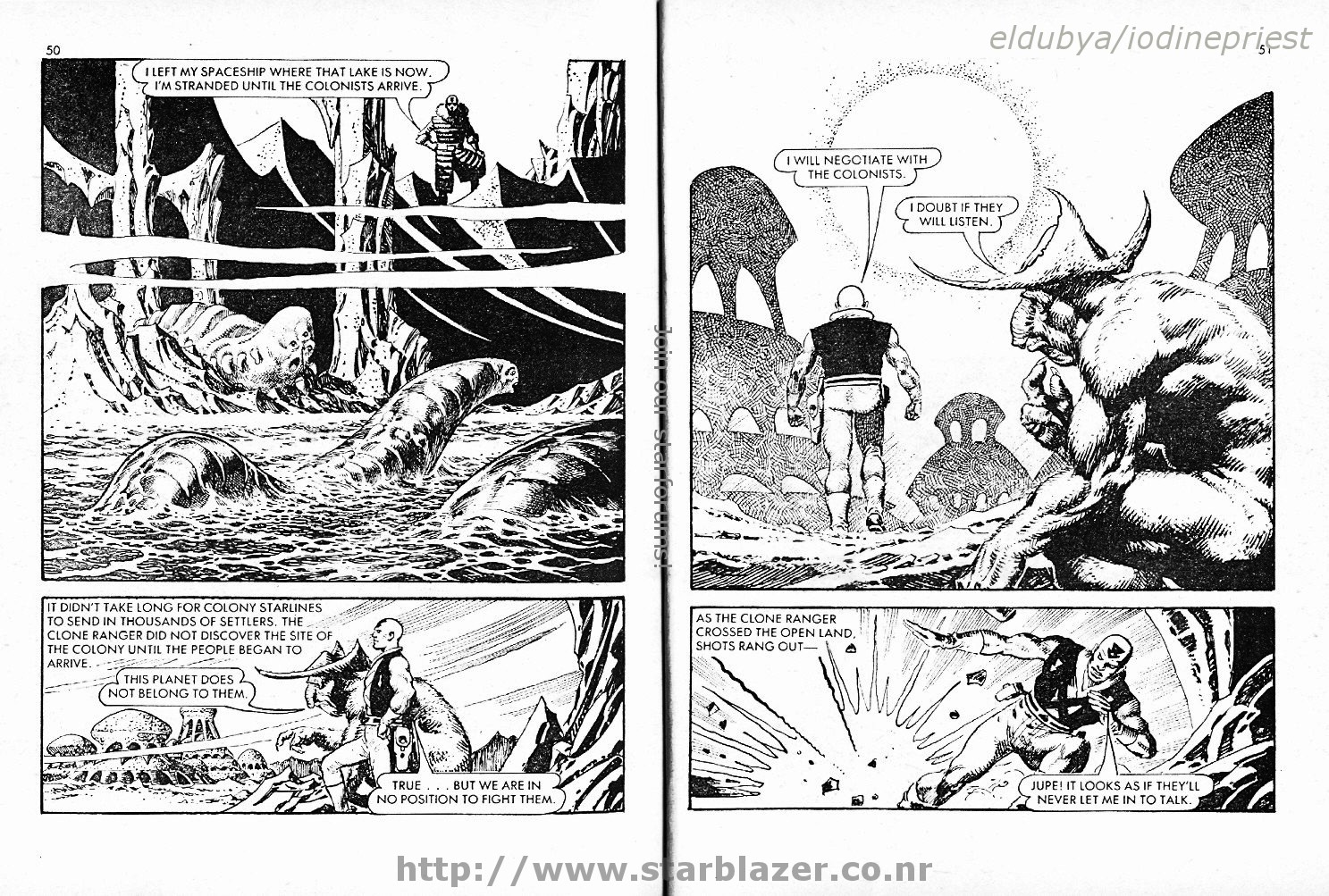 Read online Starblazer comic -  Issue #166 - 27