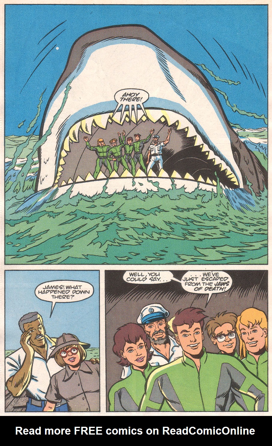 Read online James Bond Jr. comic -  Issue #4 - 32