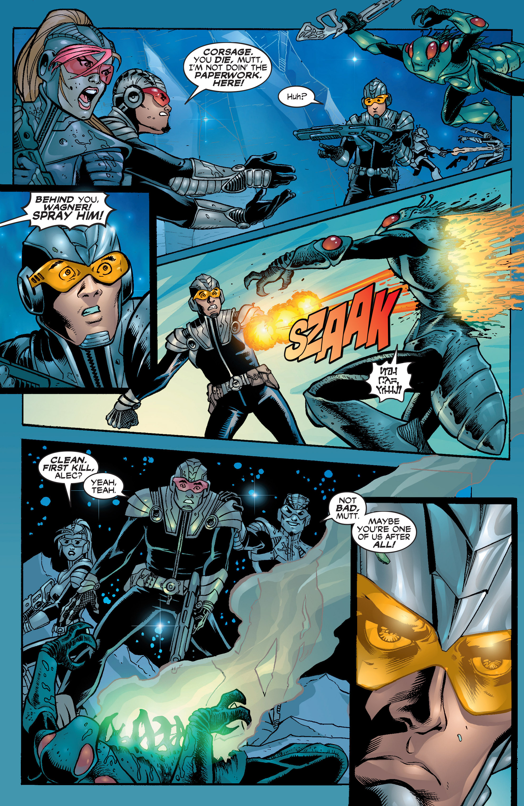 Read online Gatecrasher: Ring of Fire comic -  Issue # _TPB - 23