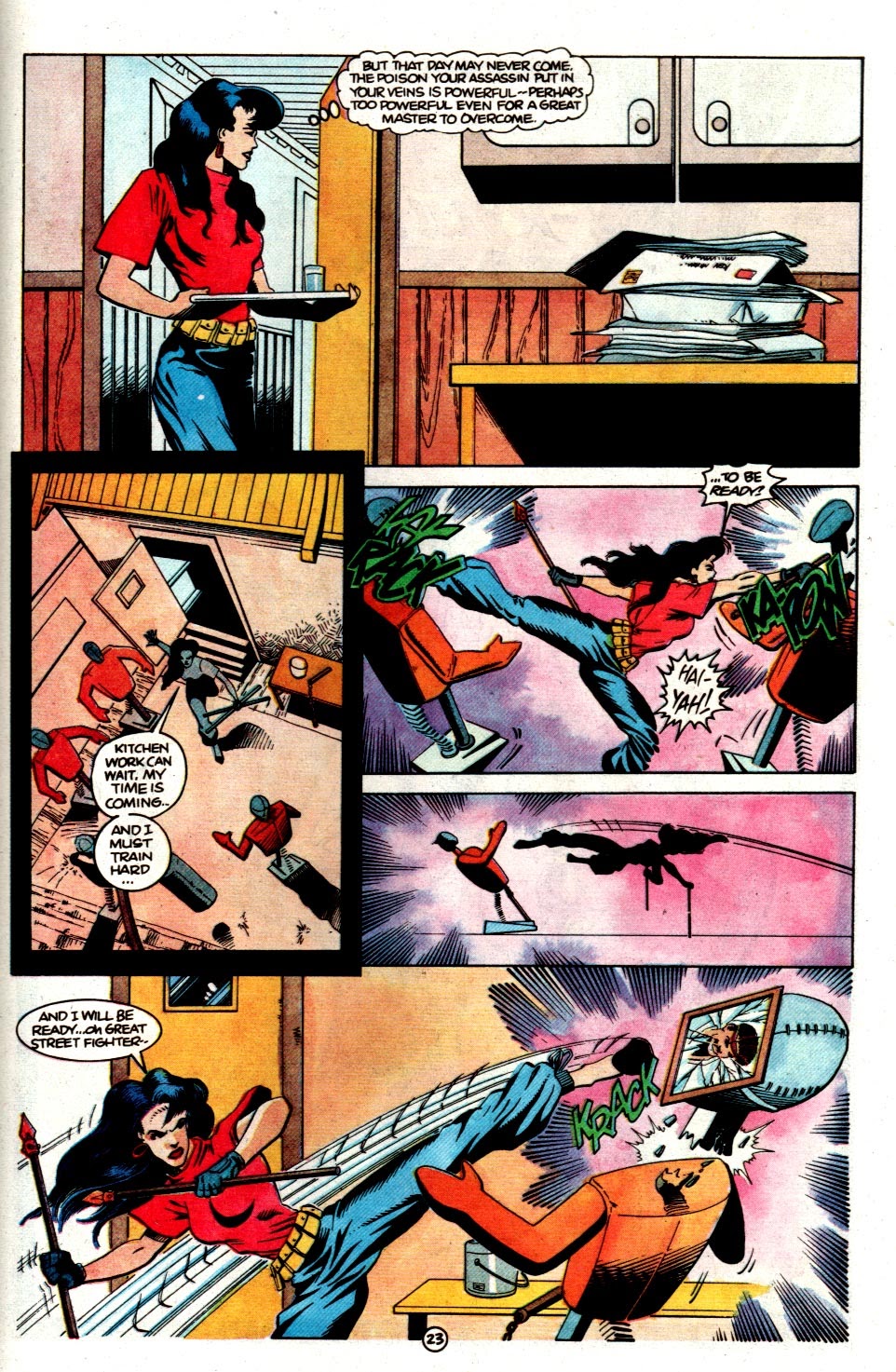 Read online Street Fighter (1994) comic -  Issue #3 - 23