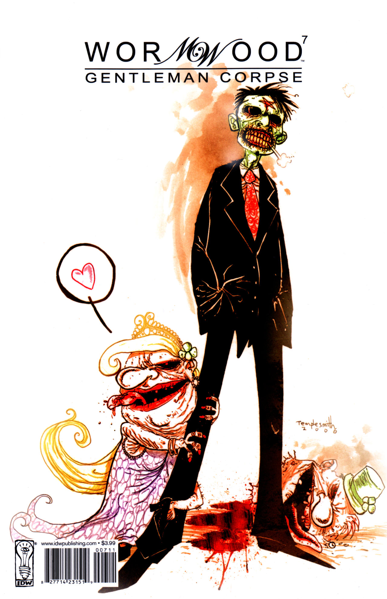 Read online Wormwood: Gentleman Corpse comic -  Issue #7 - 1