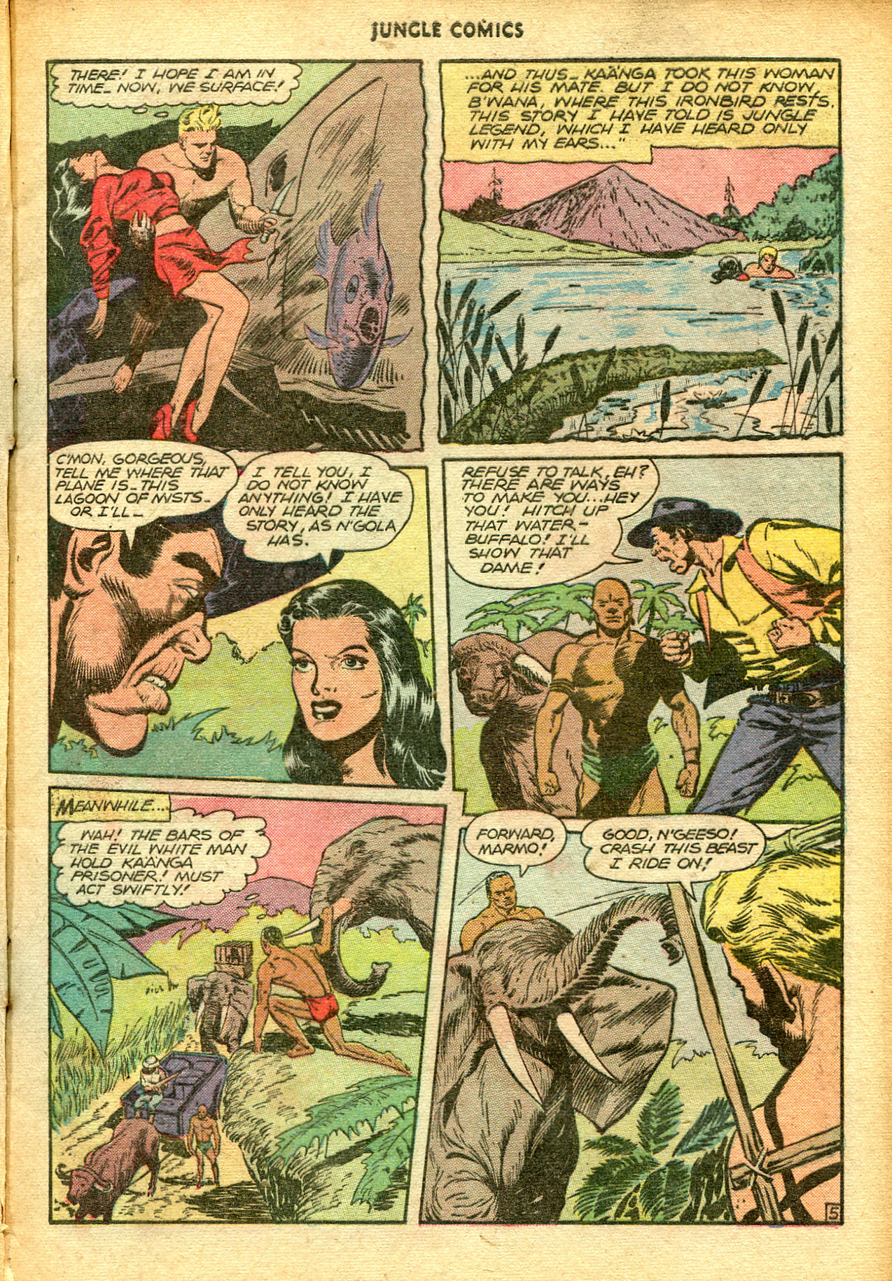 Read online Jungle Comics comic -  Issue #82 - 7