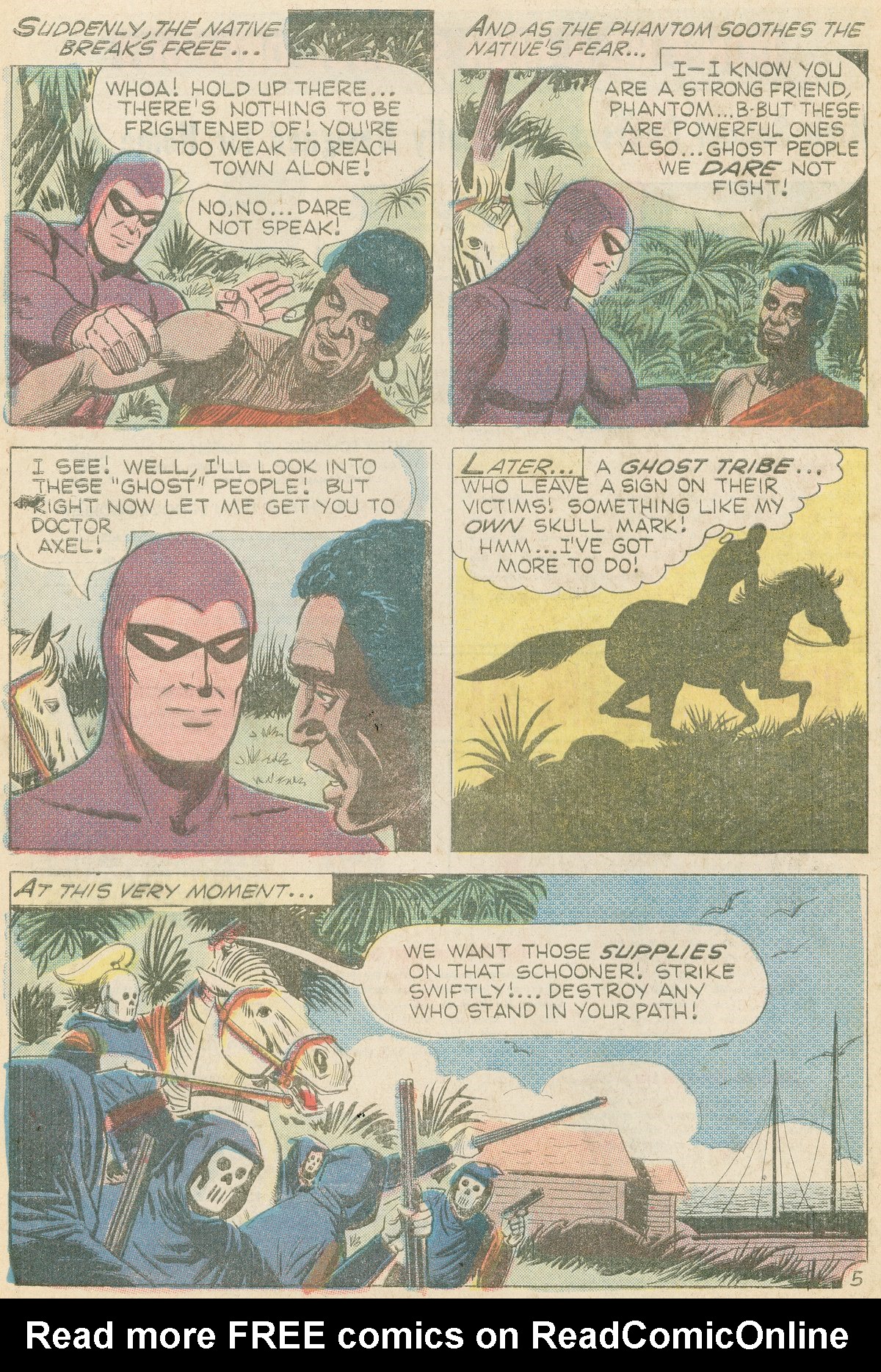 Read online The Phantom (1969) comic -  Issue #35 - 6