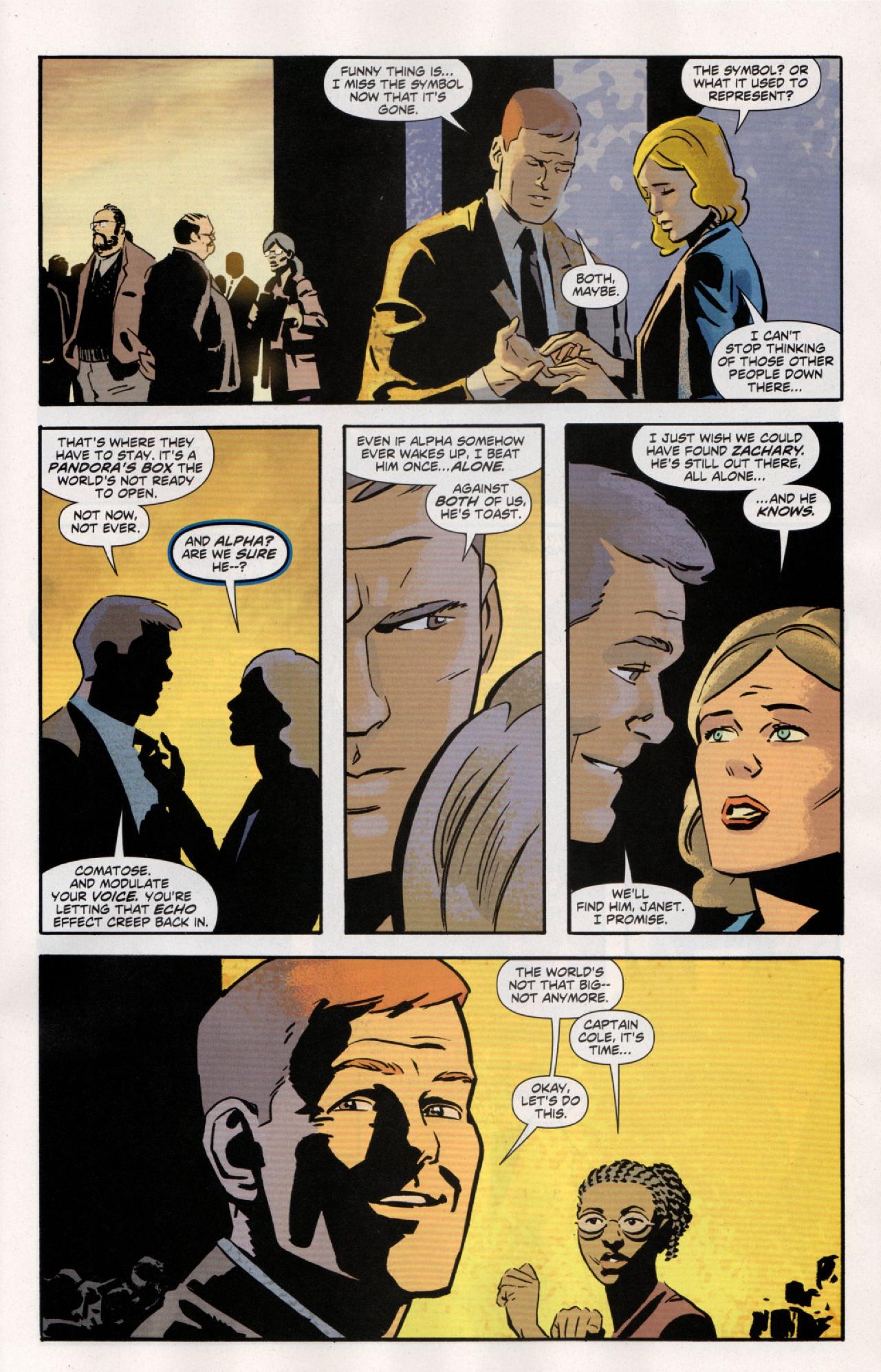 Read online The Mighty (2009) comic -  Issue #12 - 18