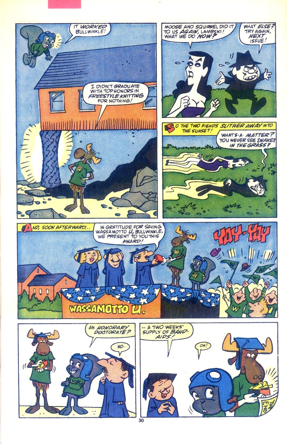 Read online Bullwinkle and Rocky comic -  Issue #7 - 32