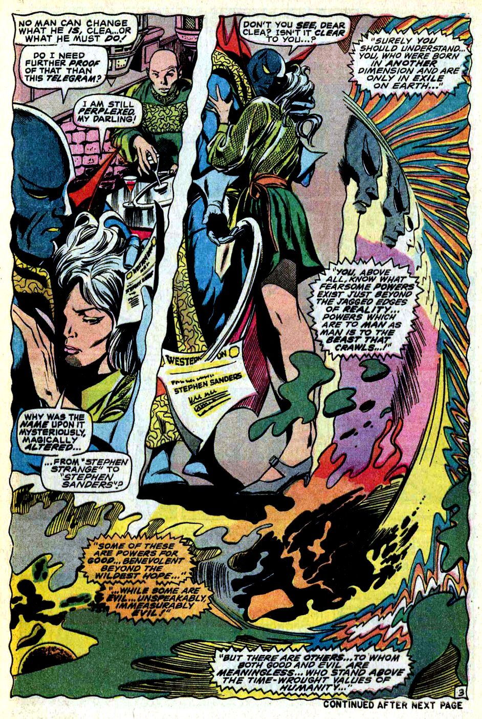 Read online Marvel Masterworks: Doctor Strange comic -  Issue # TPB 3 - 299