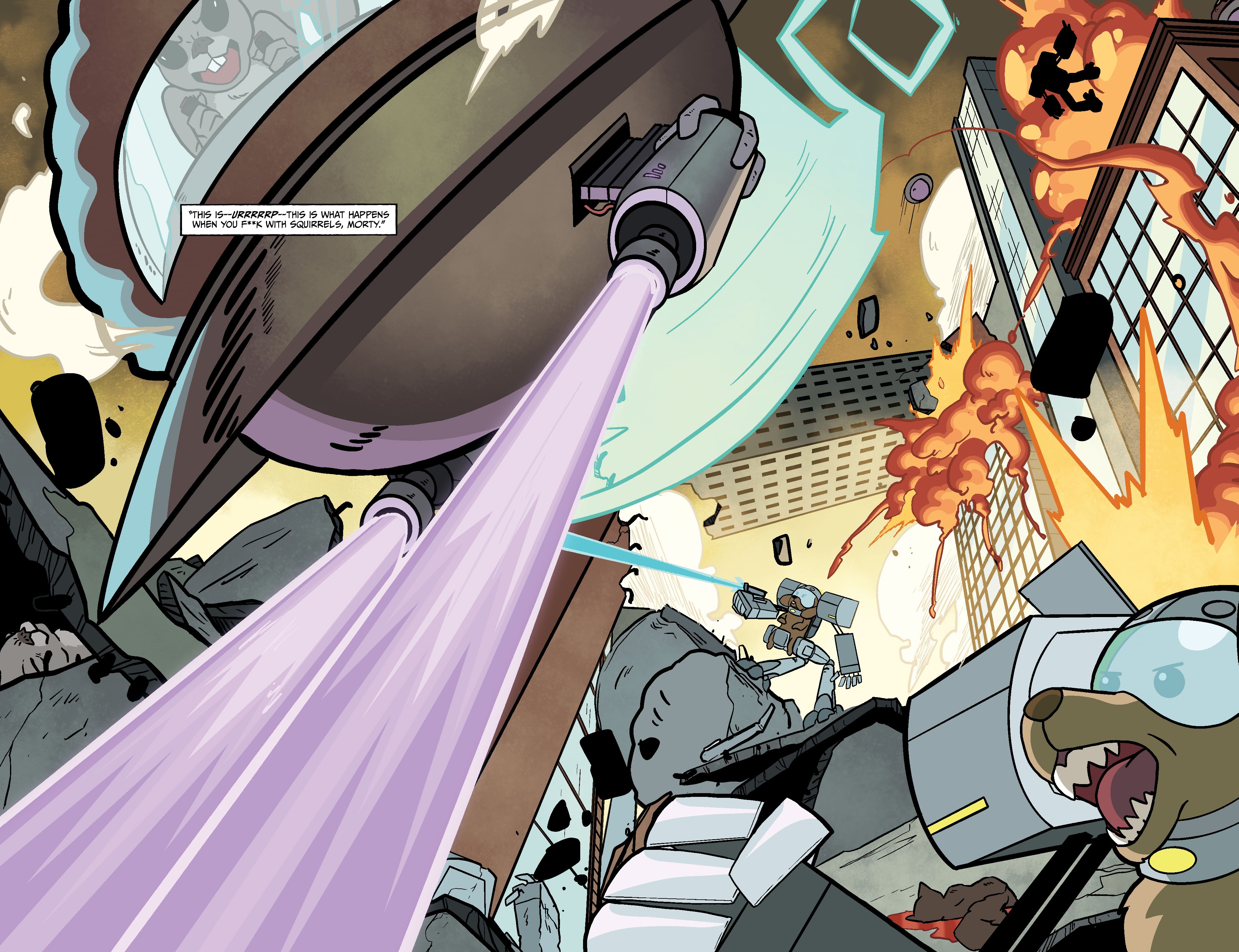 Read online Rick and Morty Presents: Snuffles Goes to War comic -  Issue # Full - 16