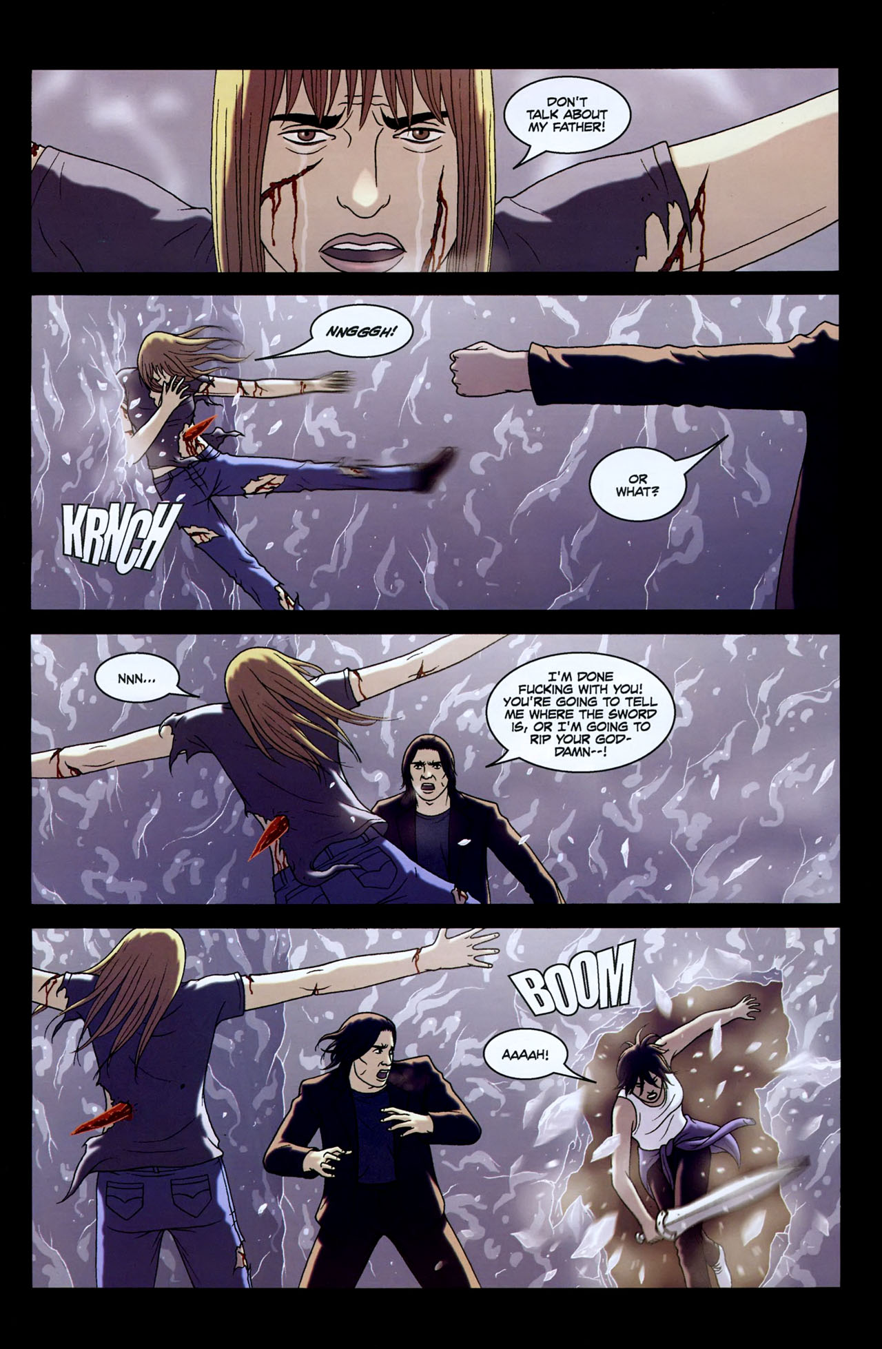 Read online The Sword comic -  Issue #9 - 20
