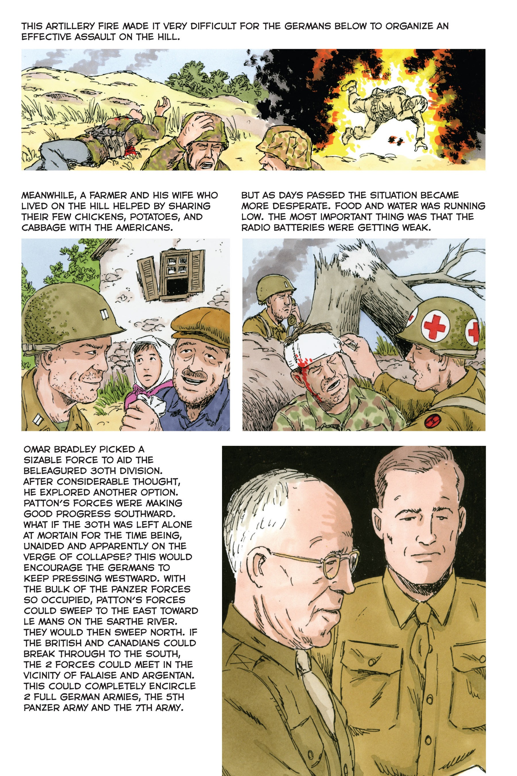 Read online Normandy: A Graphic History of D-Day, the Allied Invasion of Hitler's Fortress Europe comic -  Issue # TPB - 81