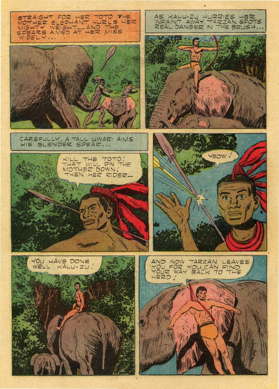Read online Tarzan (1948) comic -  Issue #76 - 16