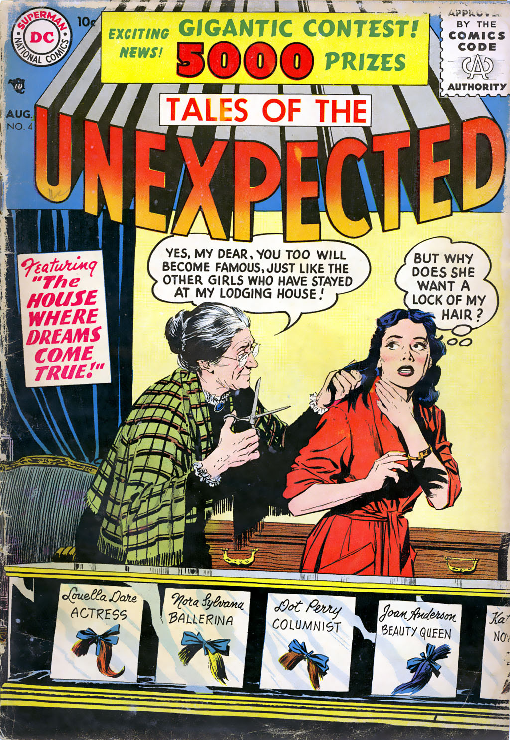 Read online Tales of the Unexpected comic -  Issue #4 - 1