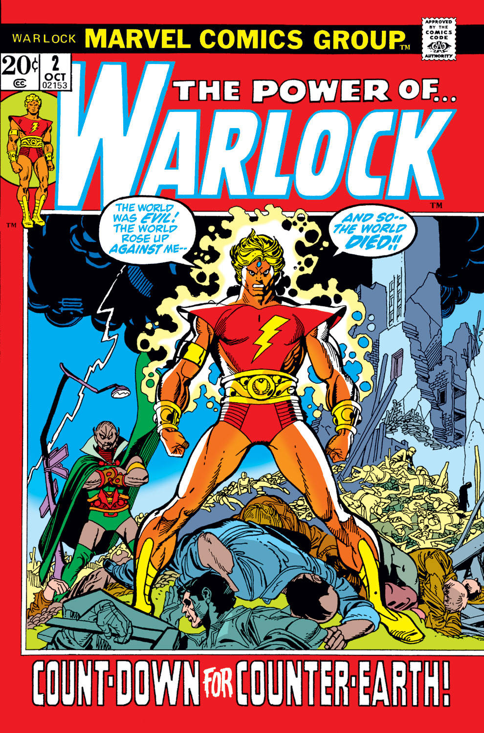 Read online Warlock (1972) comic -  Issue #2 - 1