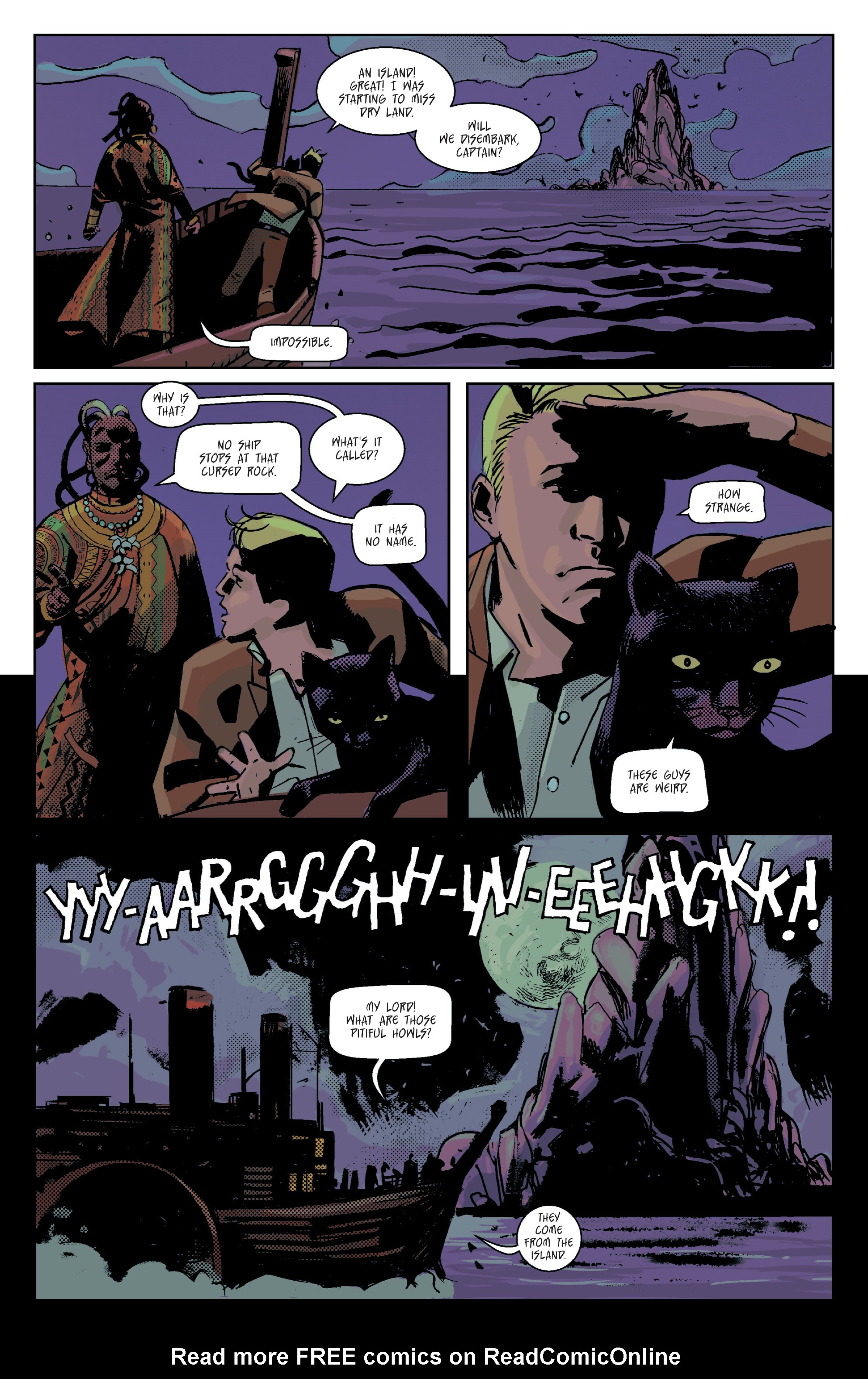 Read online Lovecraft Unknown Kadath comic -  Issue #5 - 25